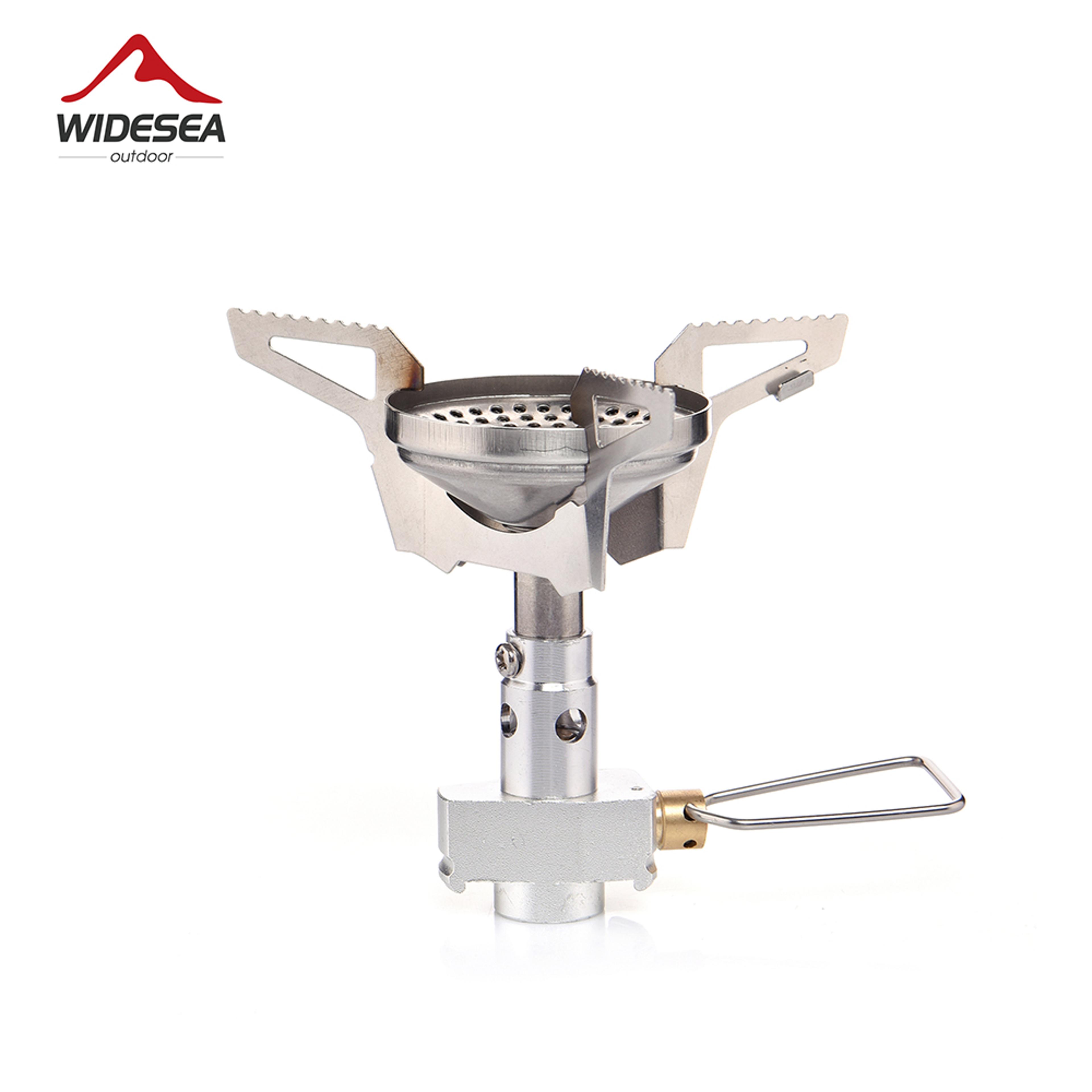 widesea lightweight portable camping stove backpacking gas burner