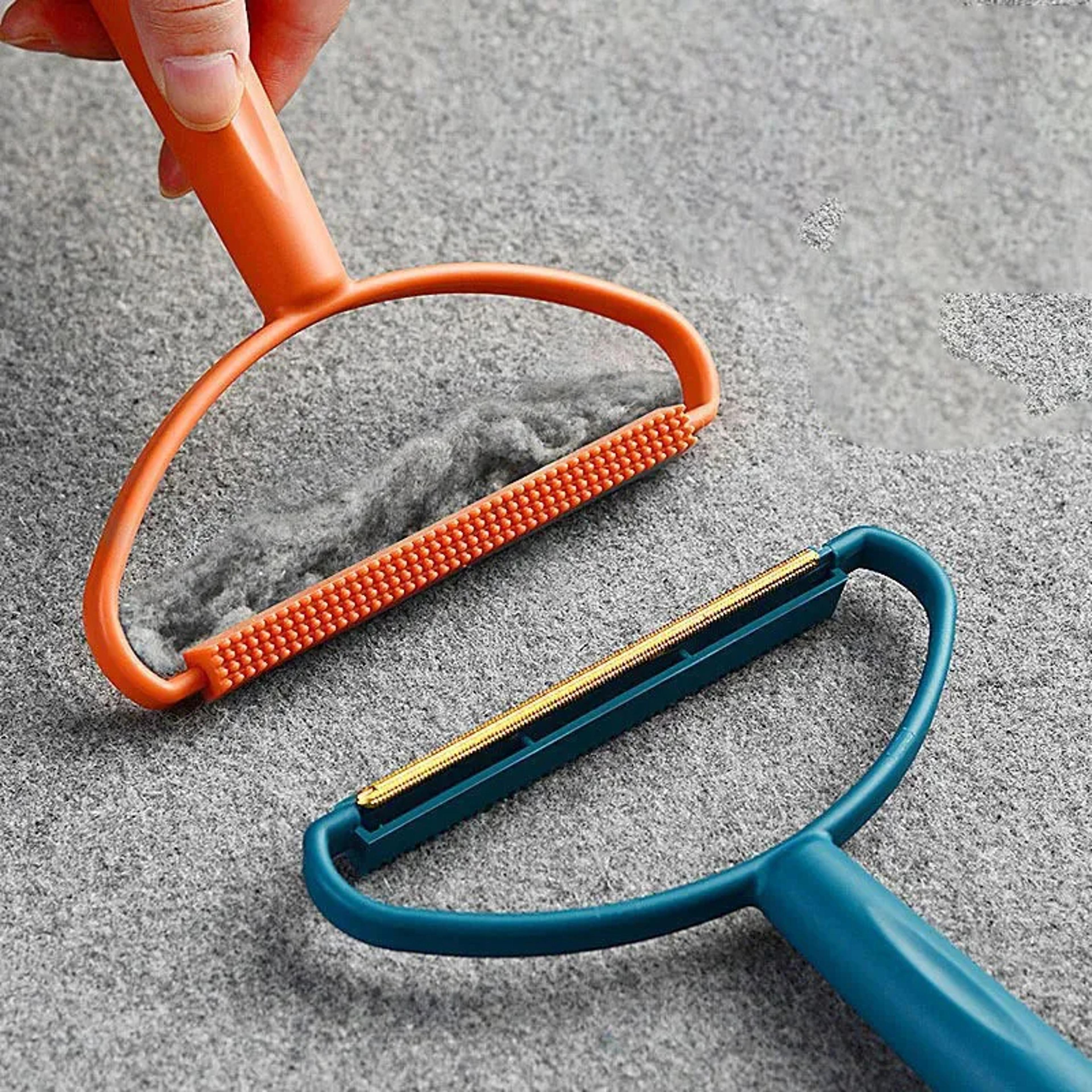 portable reusable lint roller fabric shaver for pet hair and clothes cleaning