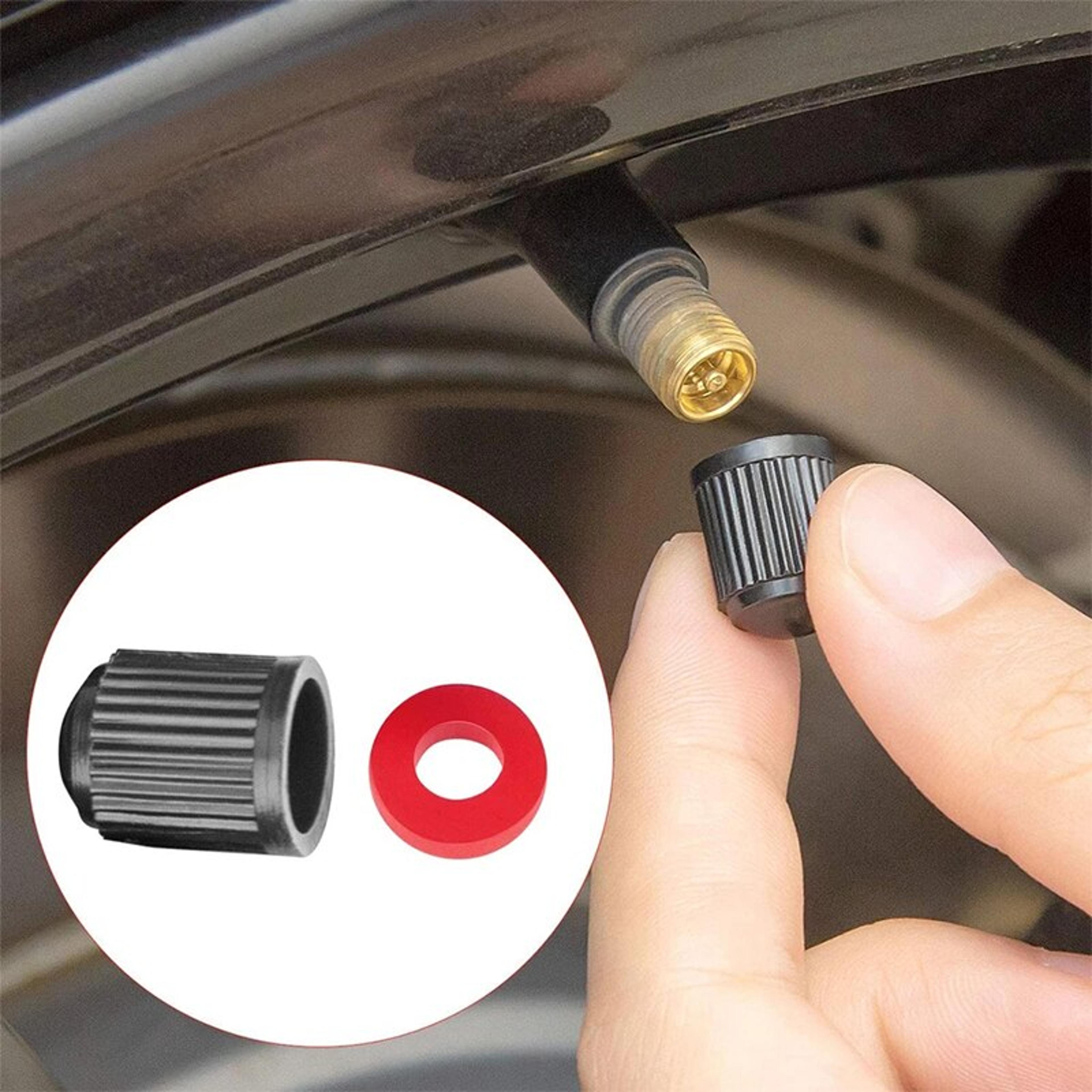 universal tire valve caps pack dust proof stem covers for car bike motorcycle