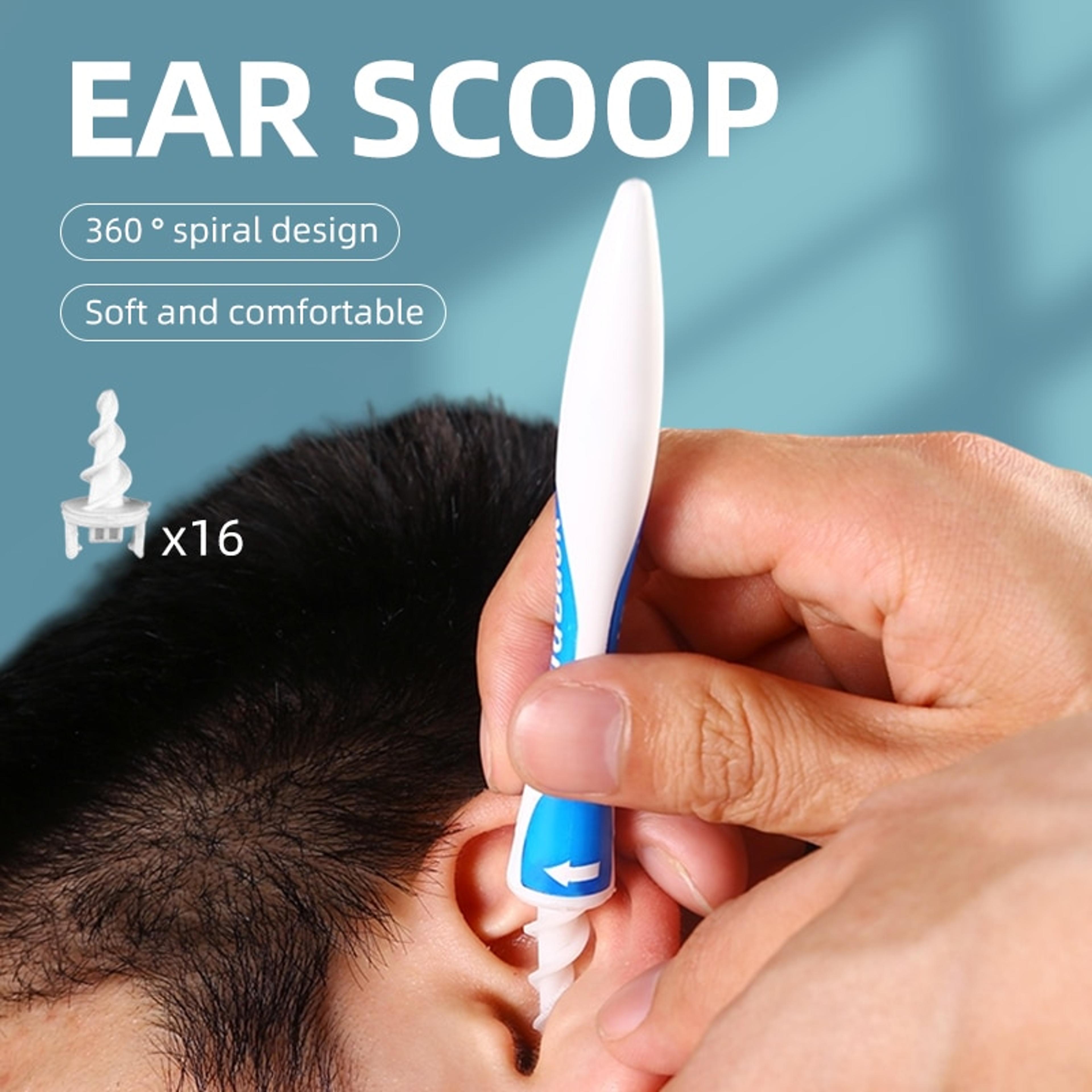 advanced ear cleaning kit with silicone spiral tools safe reusable ear wax removal tool set