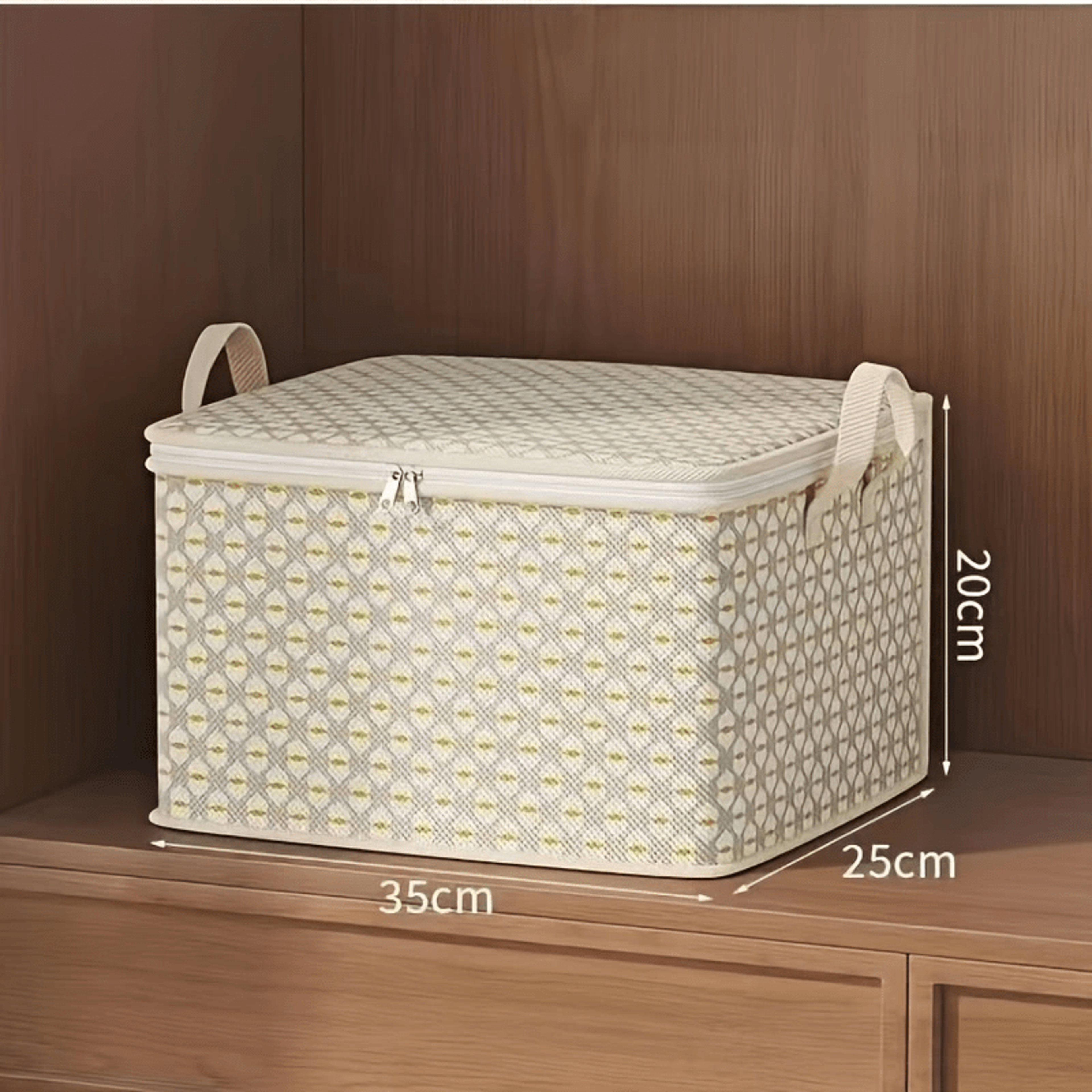 extra large heavy duty large storage bag with zipper dustproof clothes & bedding organizer