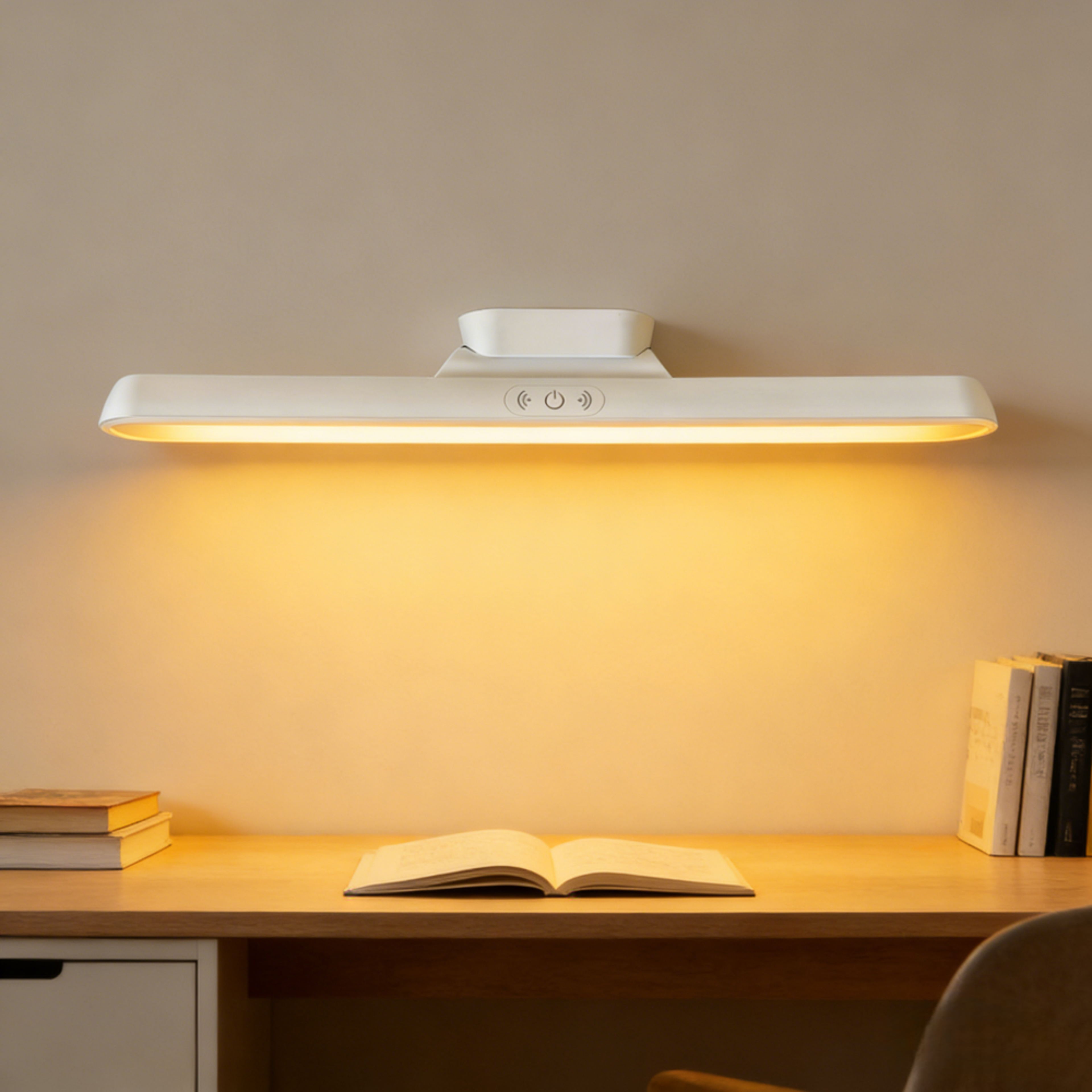 magnetic led hanging lamp with color modes and dimmable led desk lamp for closet and bedside