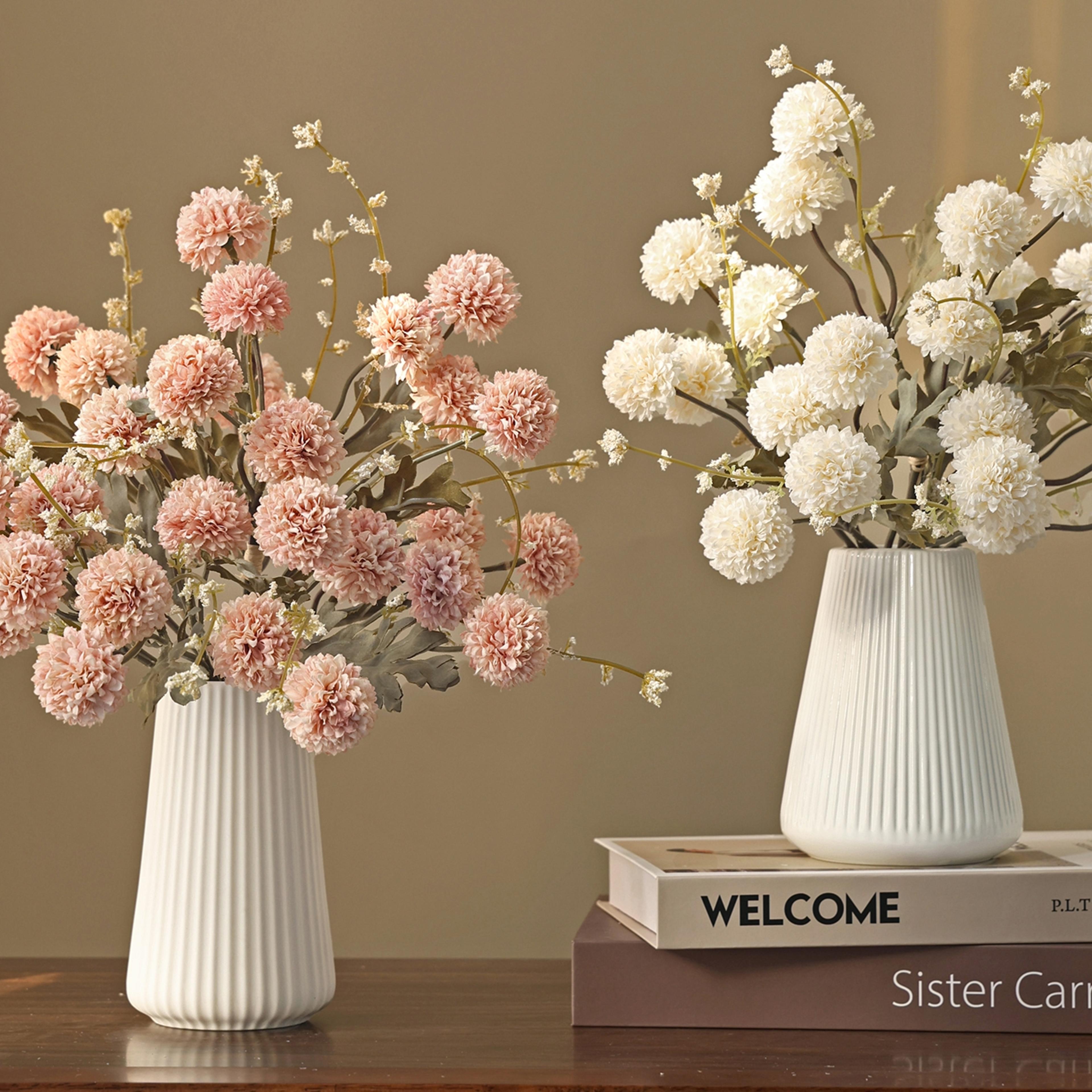 artificial silk chrysanthemum flowers for wedding decor diy bouquets home decoration