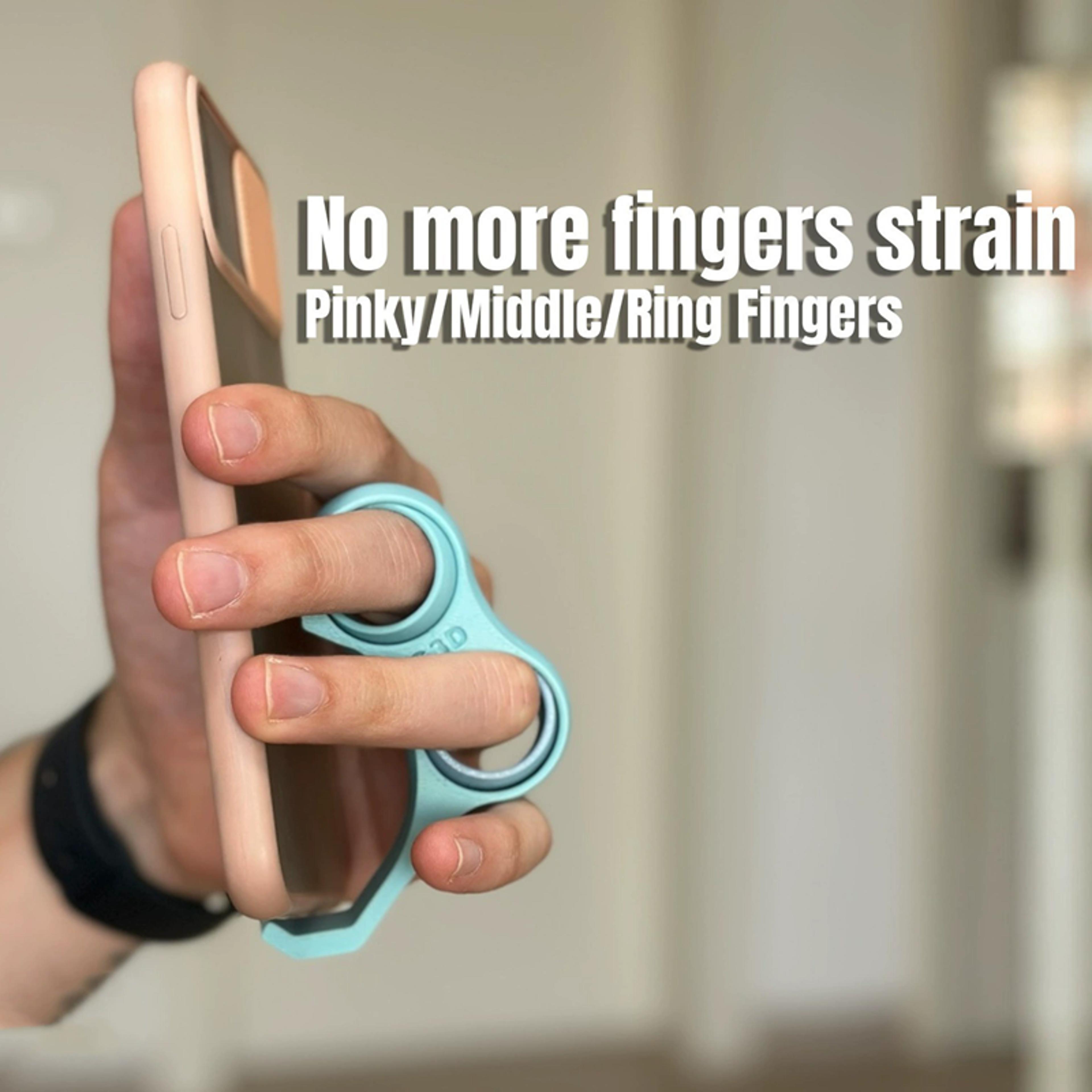 multifunctional adjustable phone stand & grip holder