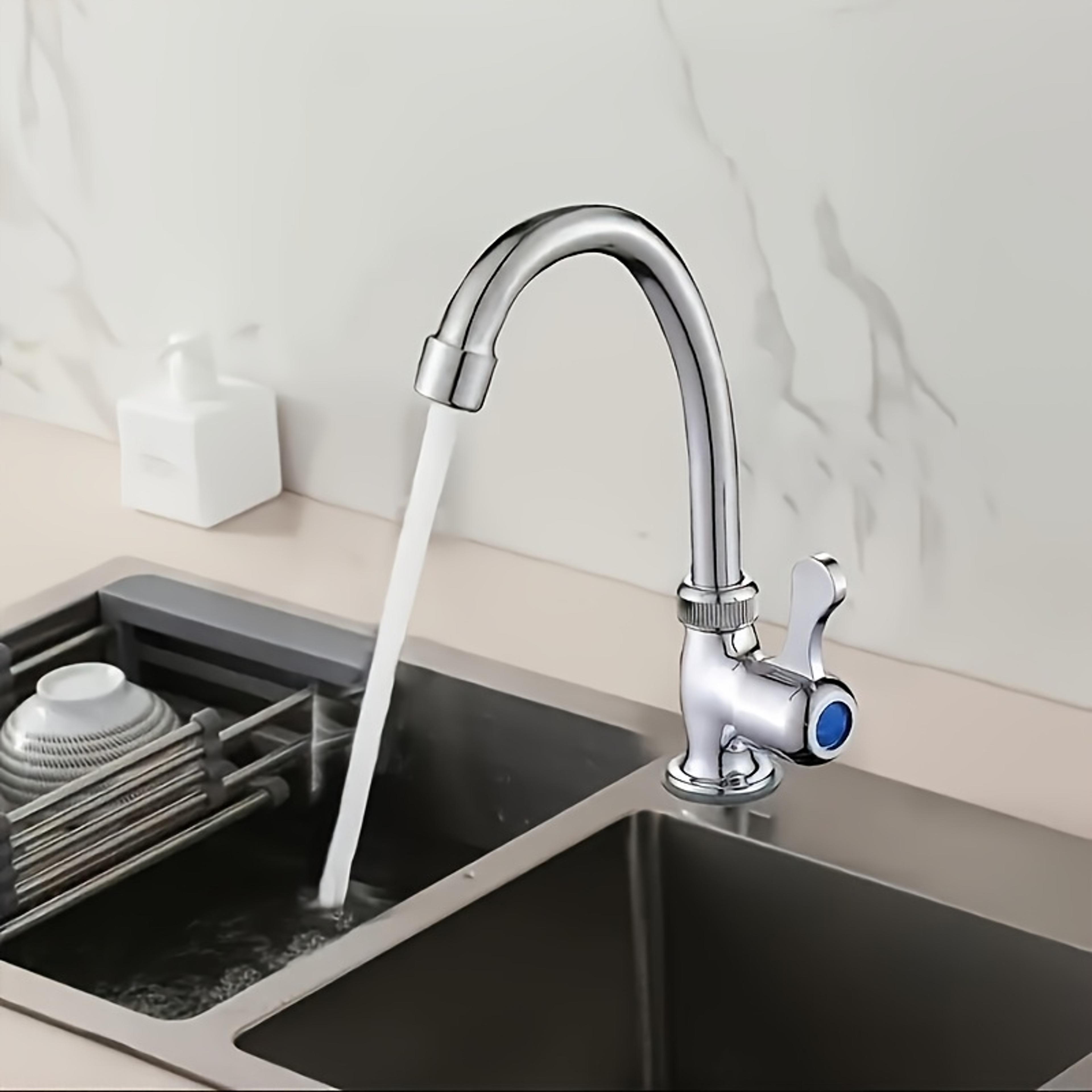 premium rotating heavy duty faucet with tool free installation