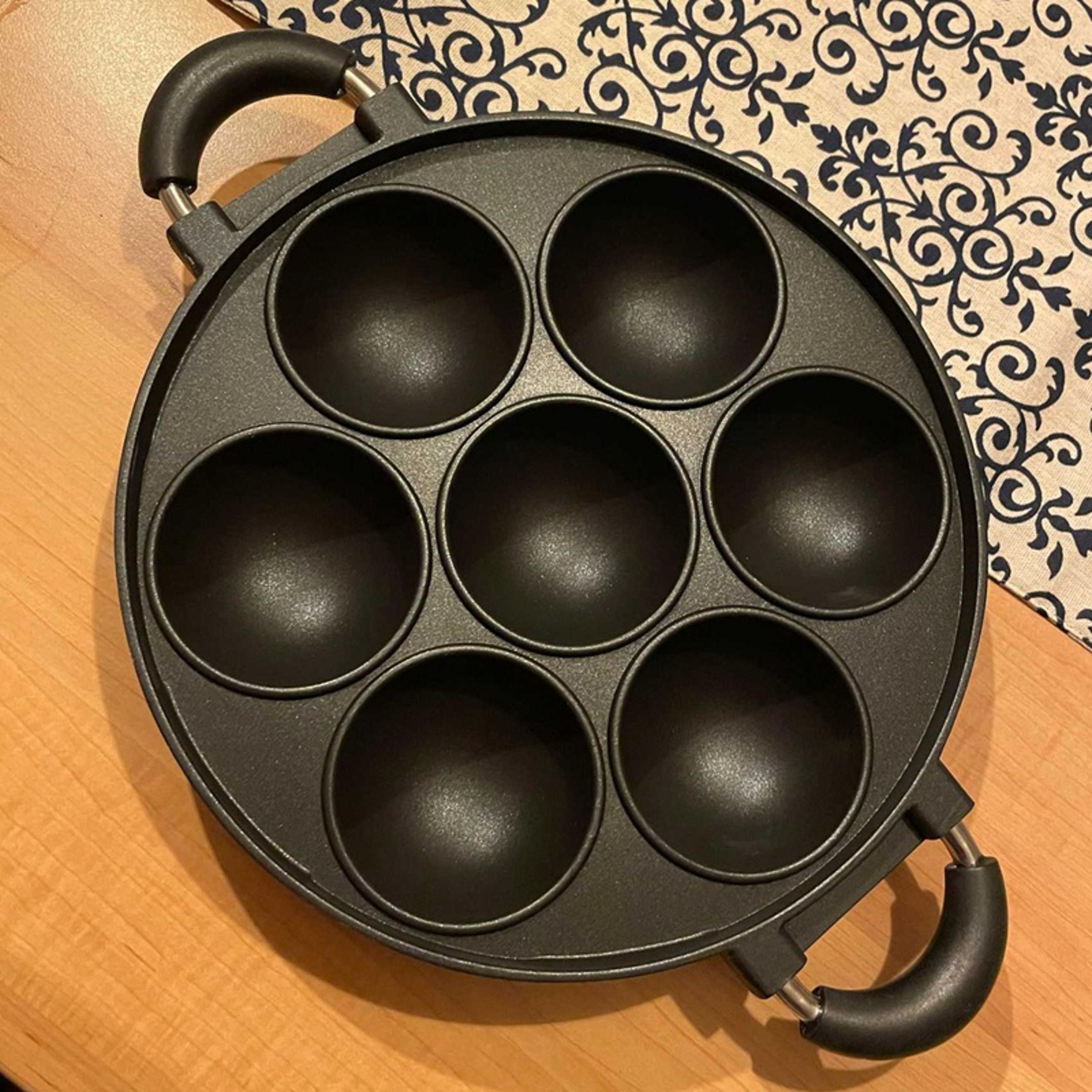cavity non stick egg pan omelette pan breakfast cooker for perfect mini pancakes & eggs