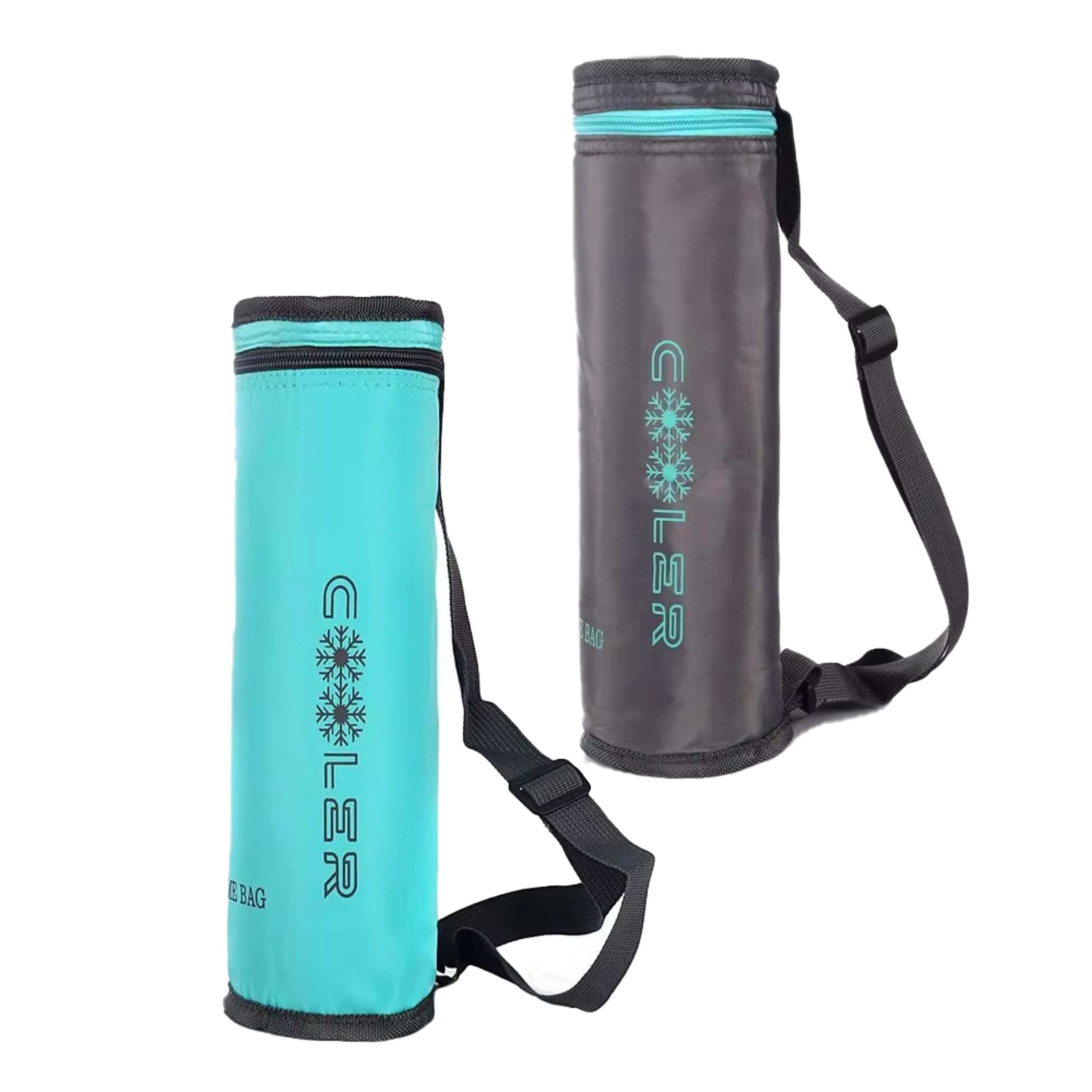 insulated water bottle bag portable bottle cooler carrier for travel and outdoor use