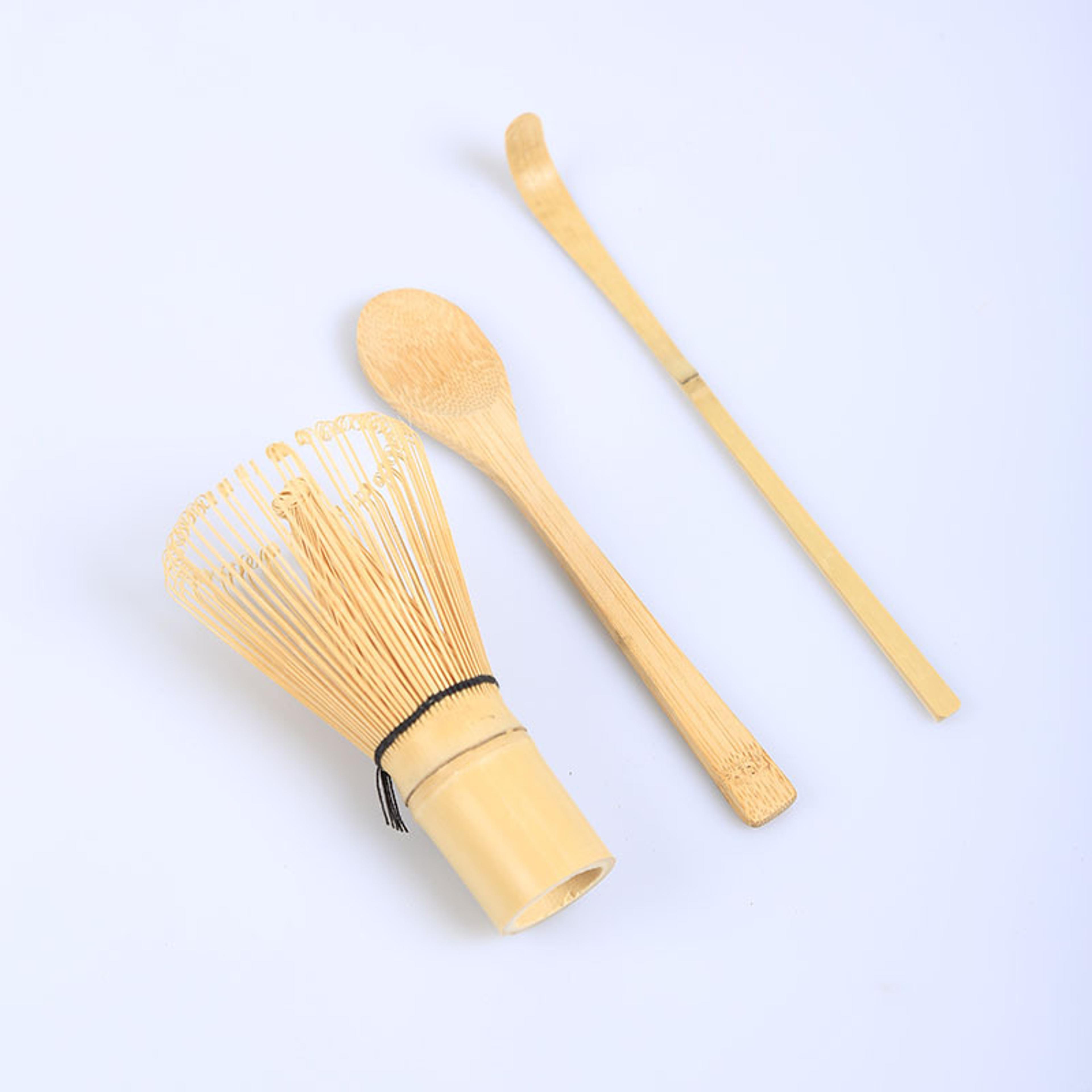 japanese matcha tea set bamboo whisk kit with chasen chashaku authentic ceremony tools