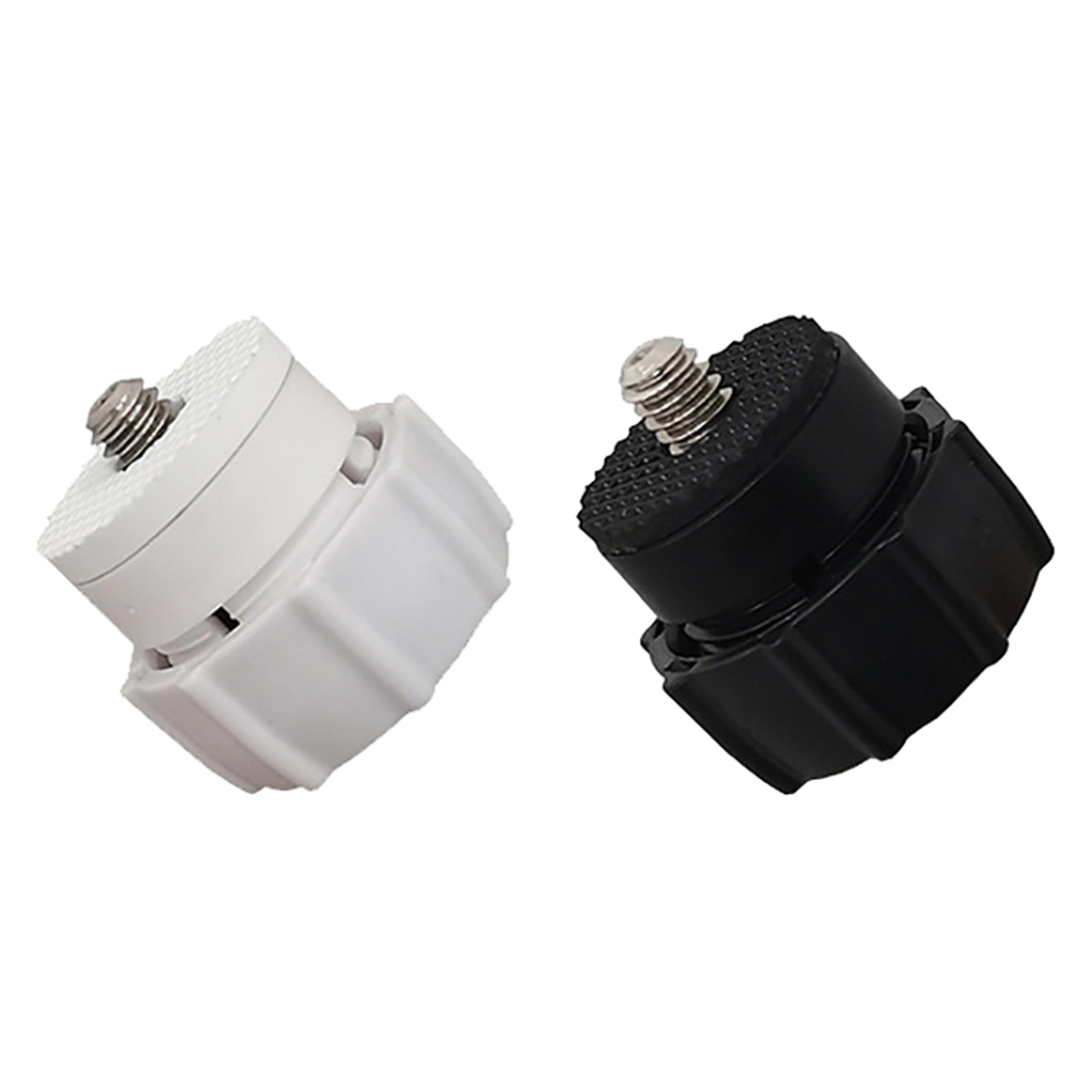 universal screw to ball mount adapter for car phone holders & camera tripods