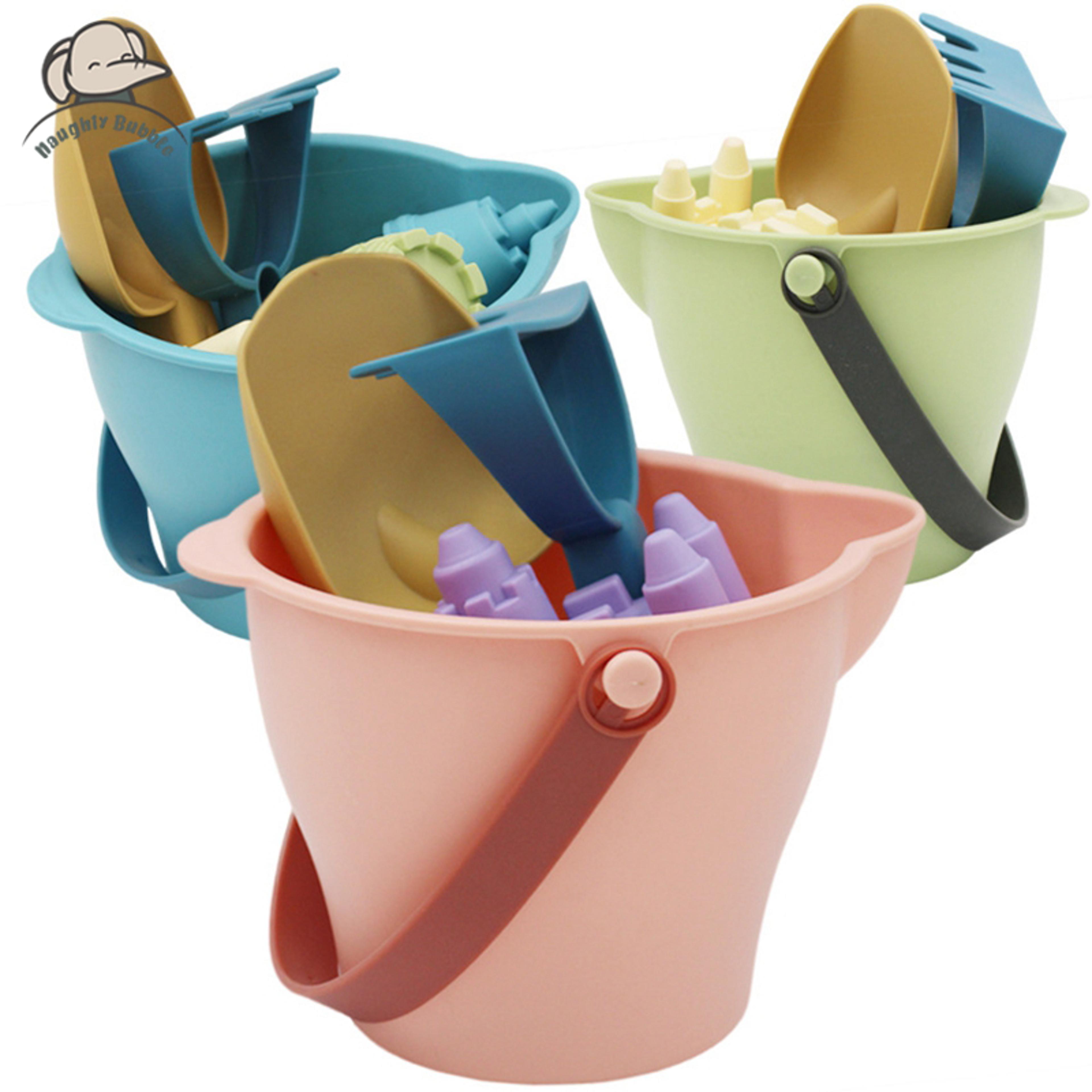 kids beach sensory bucket set sand toys for kids with water play tools
