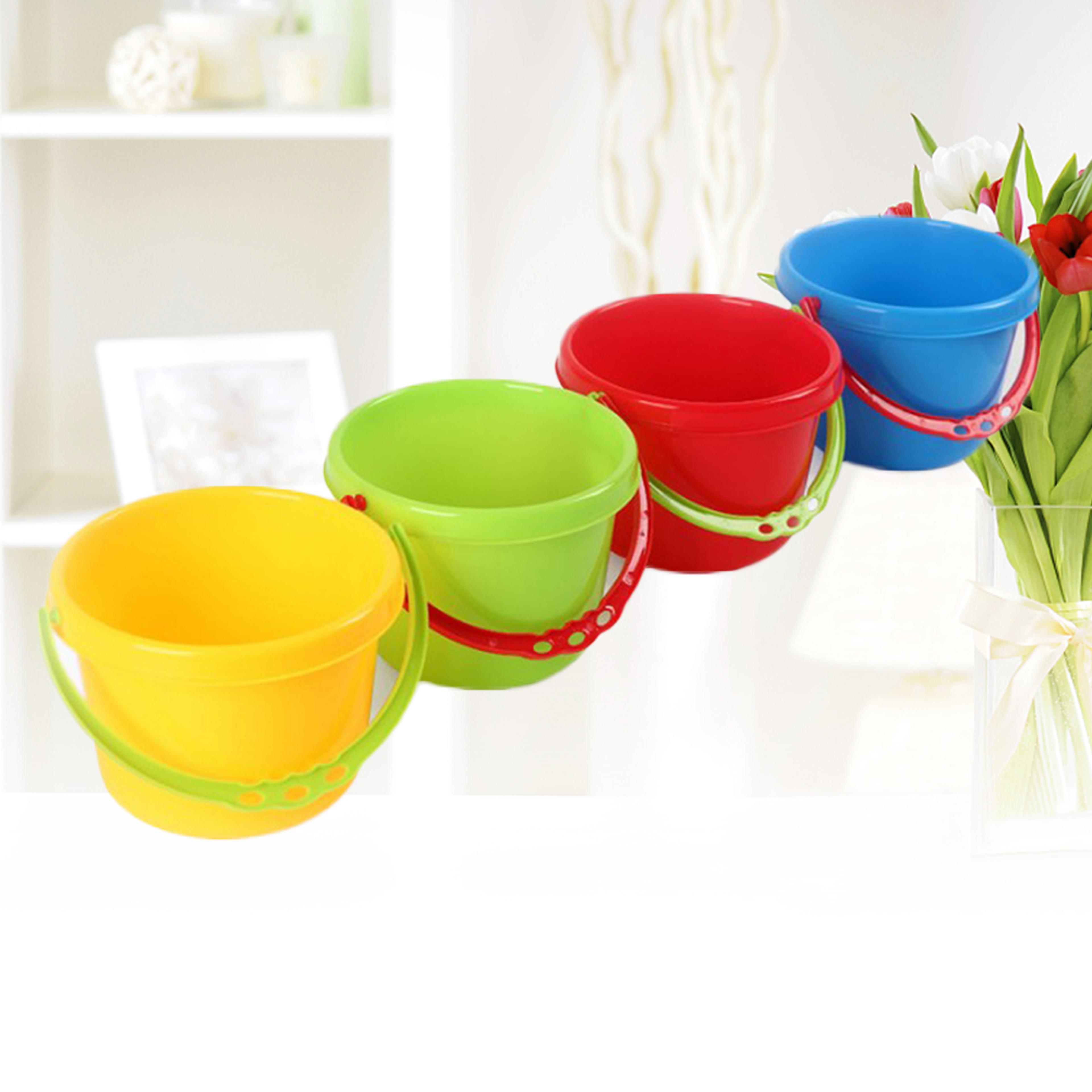 piece kids beach toys sand bucket set durable plastic beach buckets for toddlers