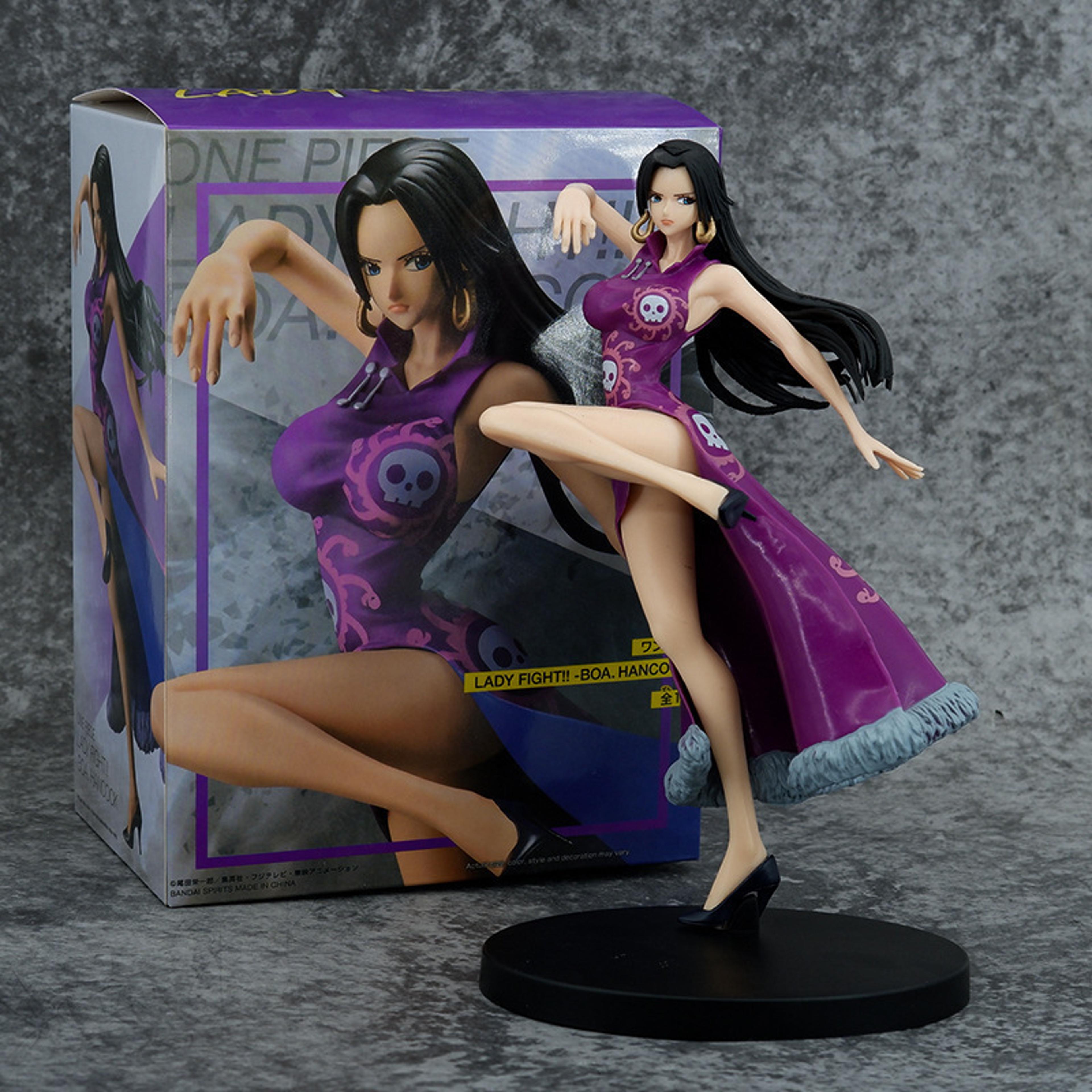 boa hancock anime figure gk action figure one piece statue collectible