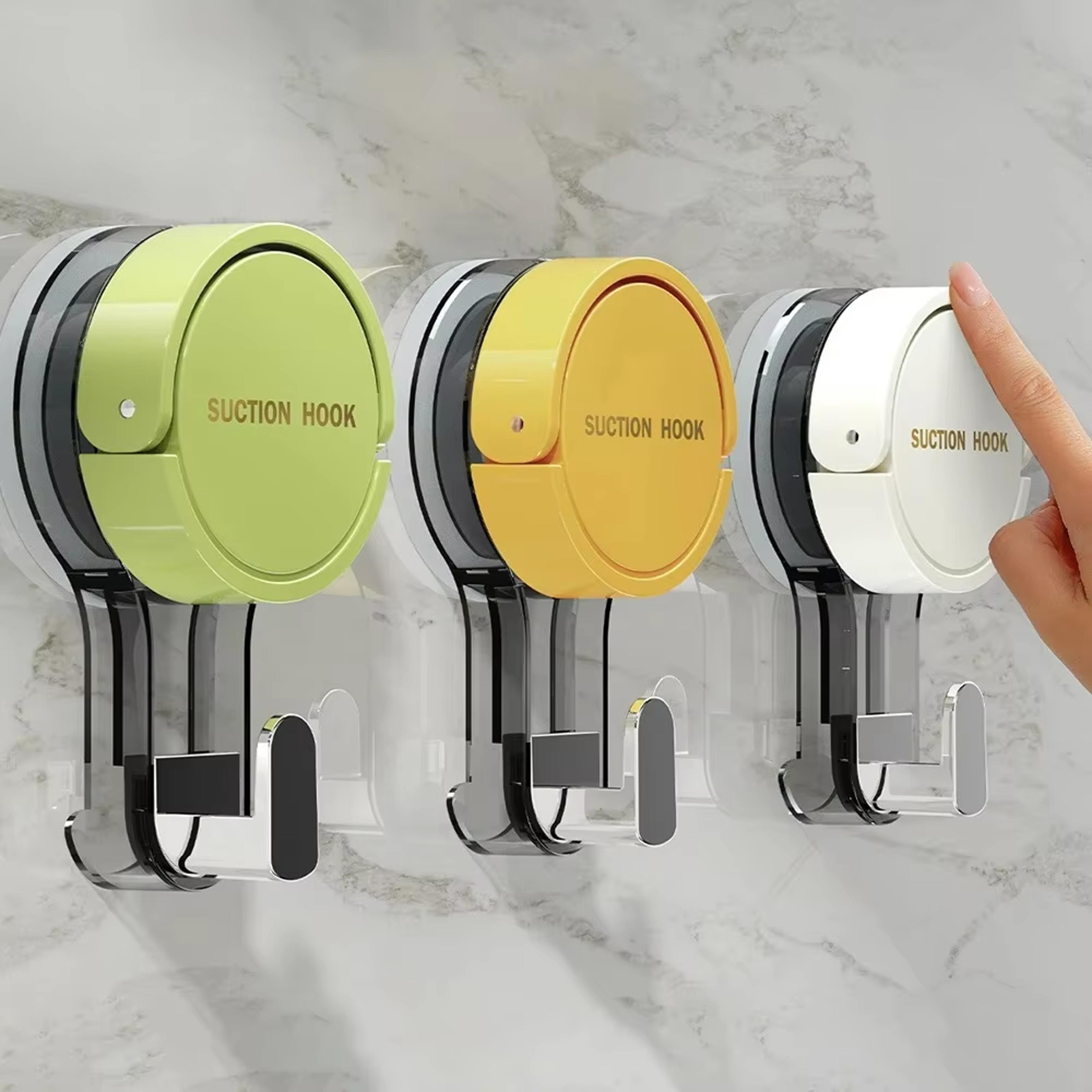 heavy duty suction cup hooks no drill wall hooks for bathroom kitchen storage