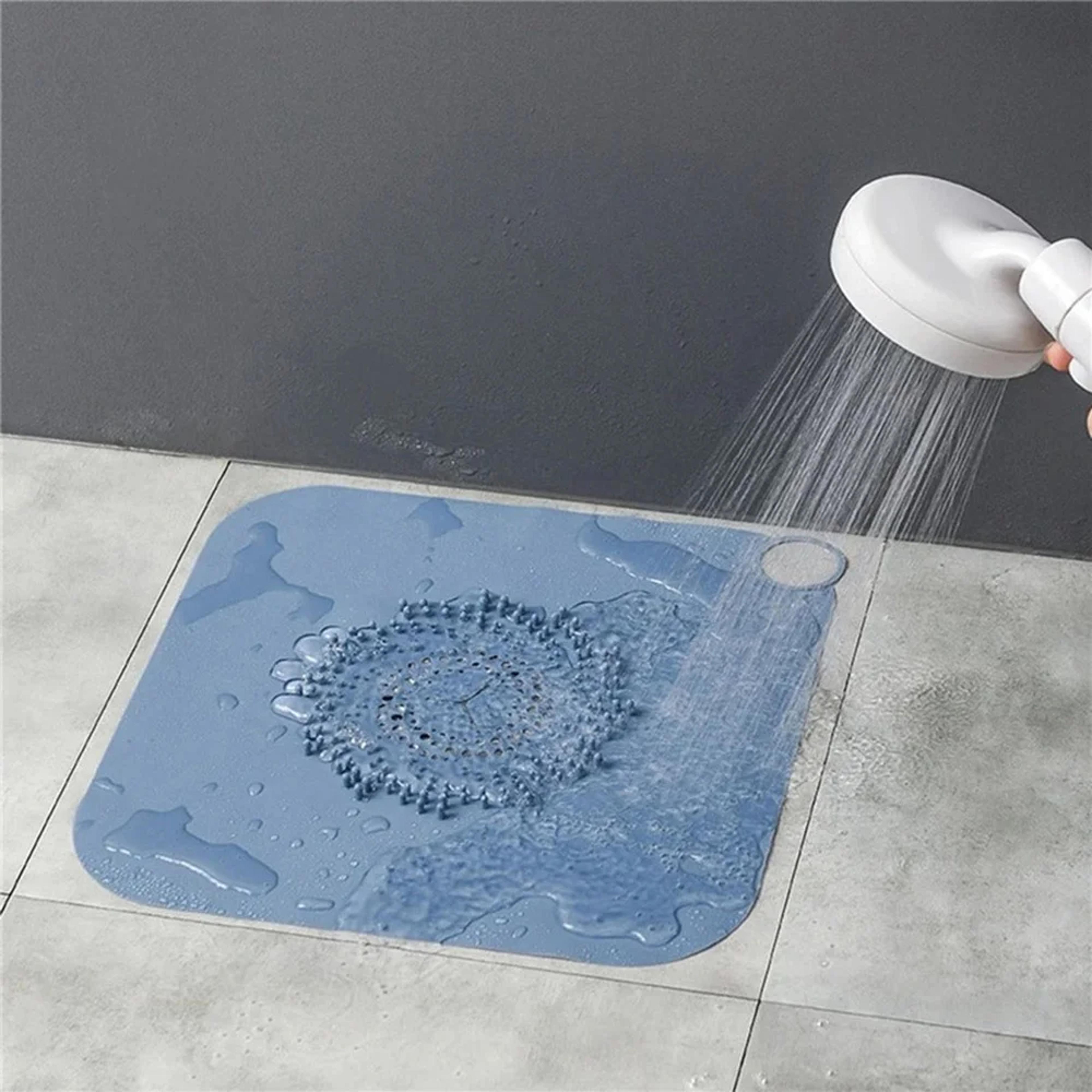silicone floor drain hair catcher stopper anti clog sink filter cover