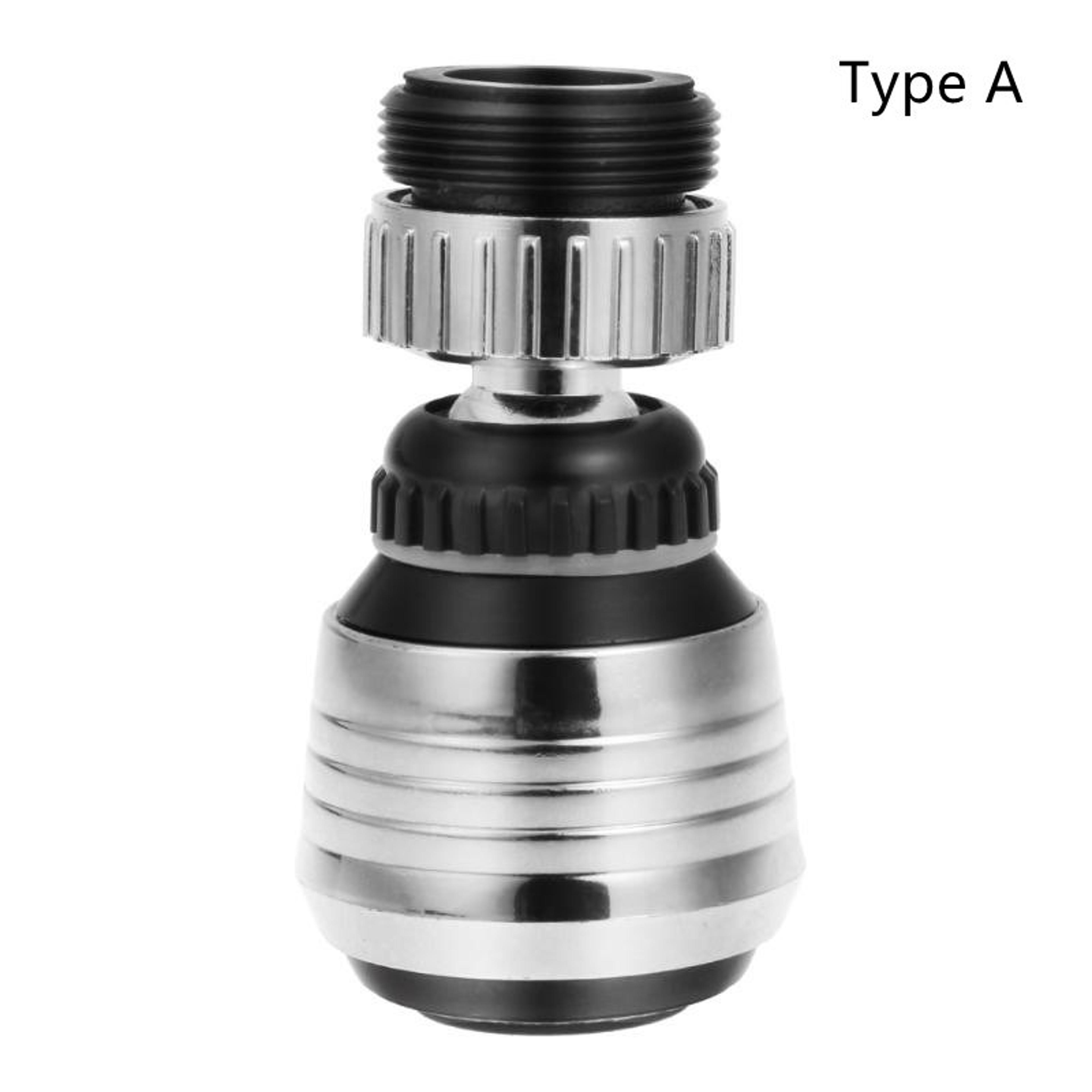 rotating water saving faucet attachment with filter nozzle for kitchen & bathroom use