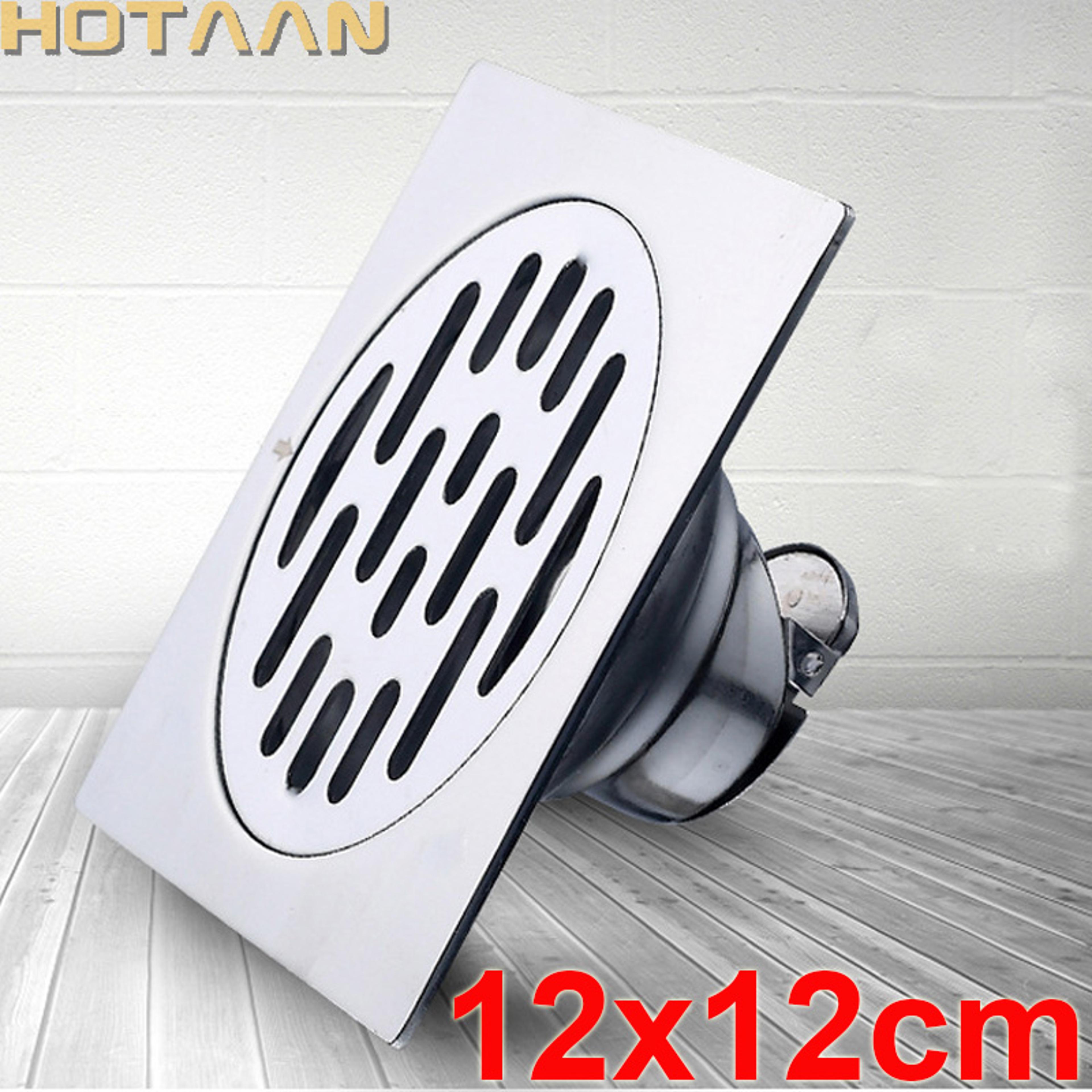 anti odor stainless steel floor drain bathroom shower drain cover