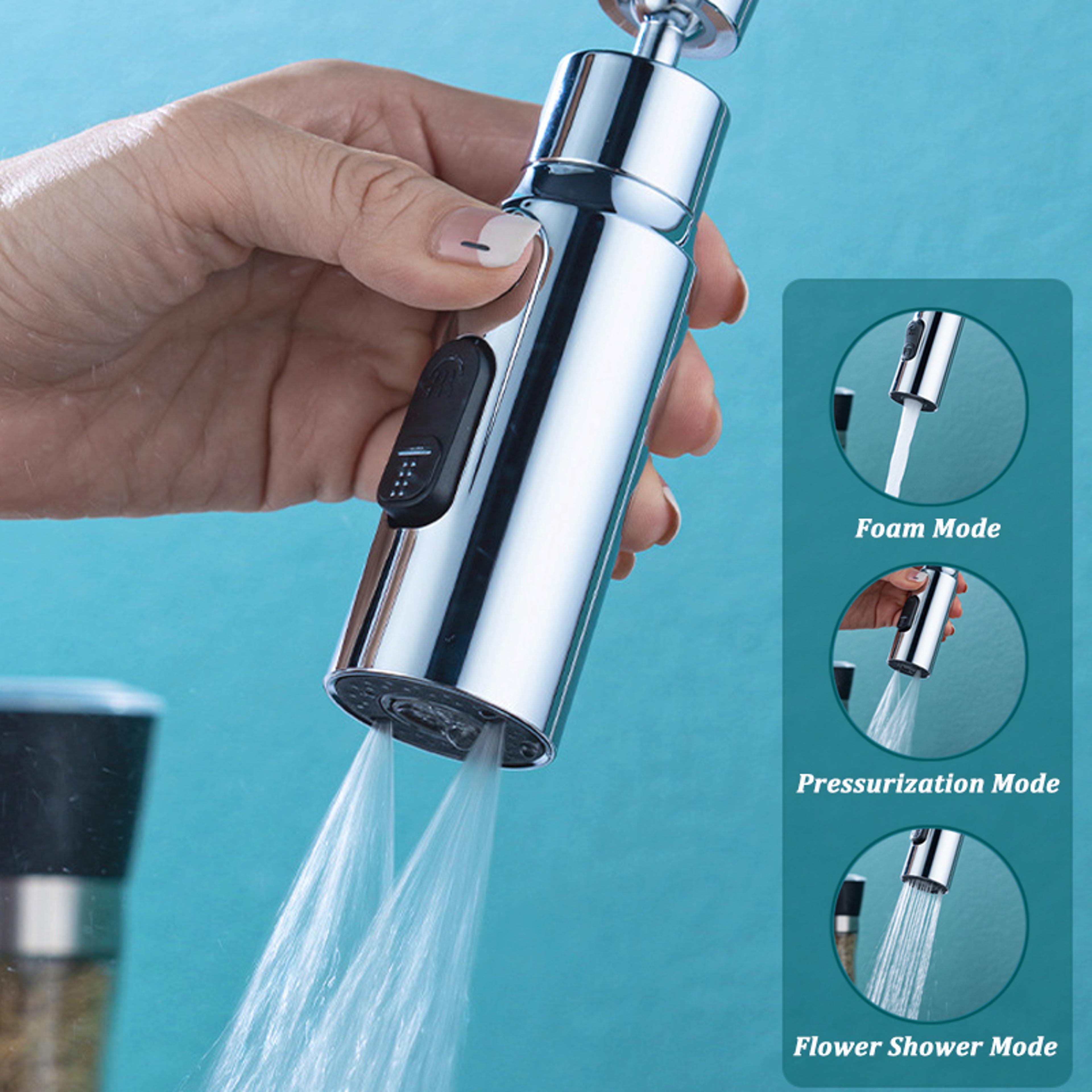 mode faucet aerator tap extender with anti splash water saving nozzle
