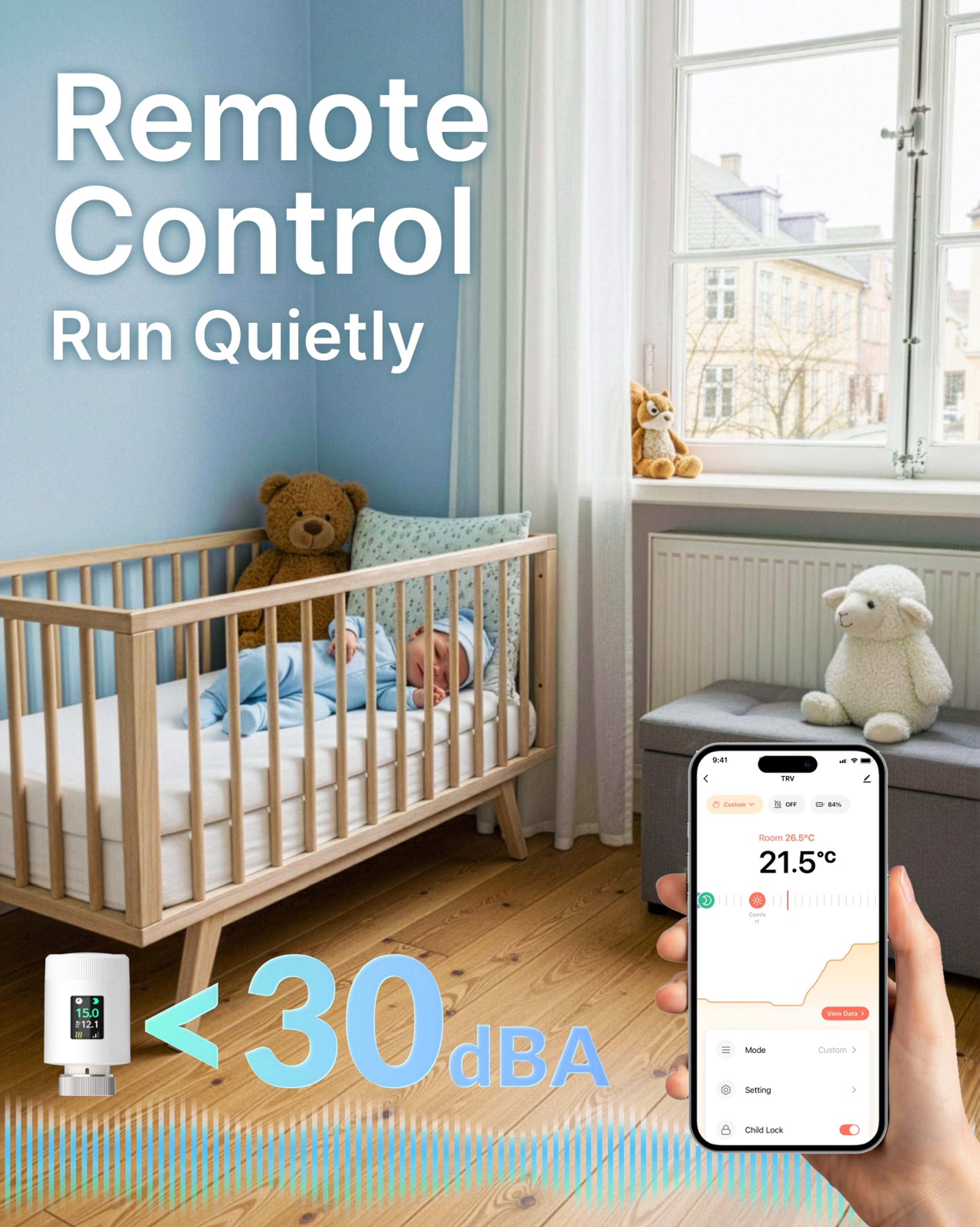 smart radiator valve wifi thermostat with app control & voice integration