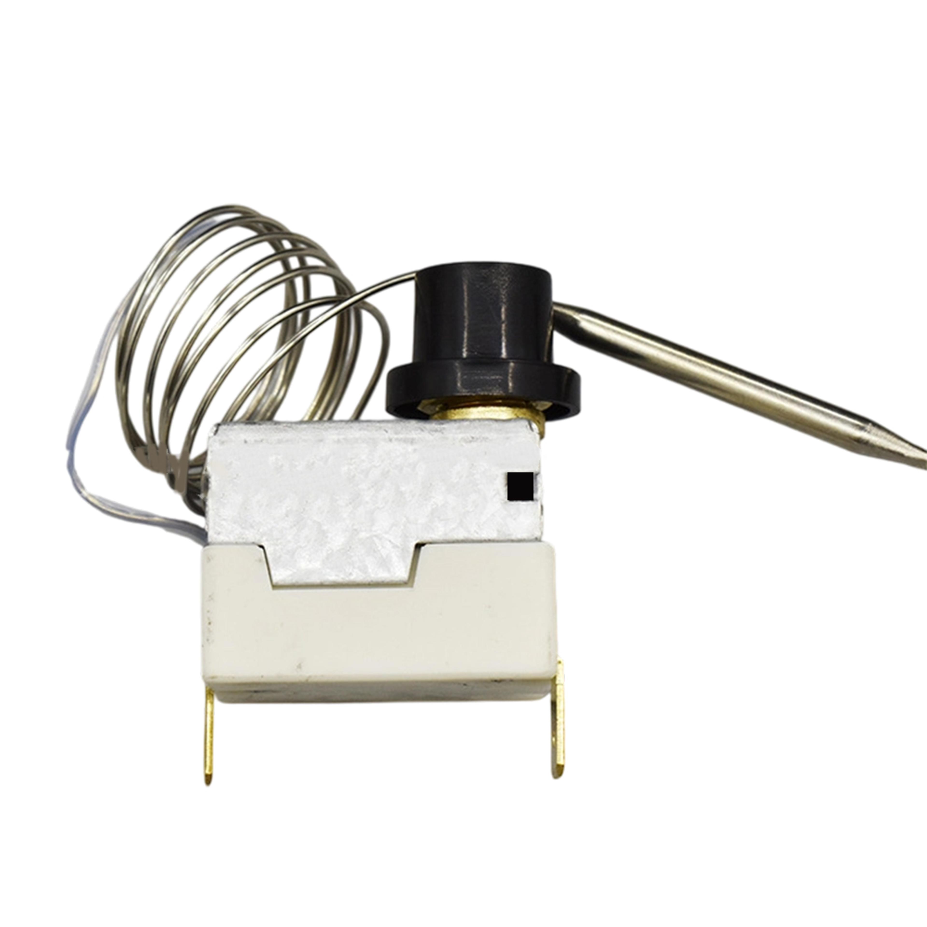 electric fryer thermostat temperature limiter for safe kitchen cooking control