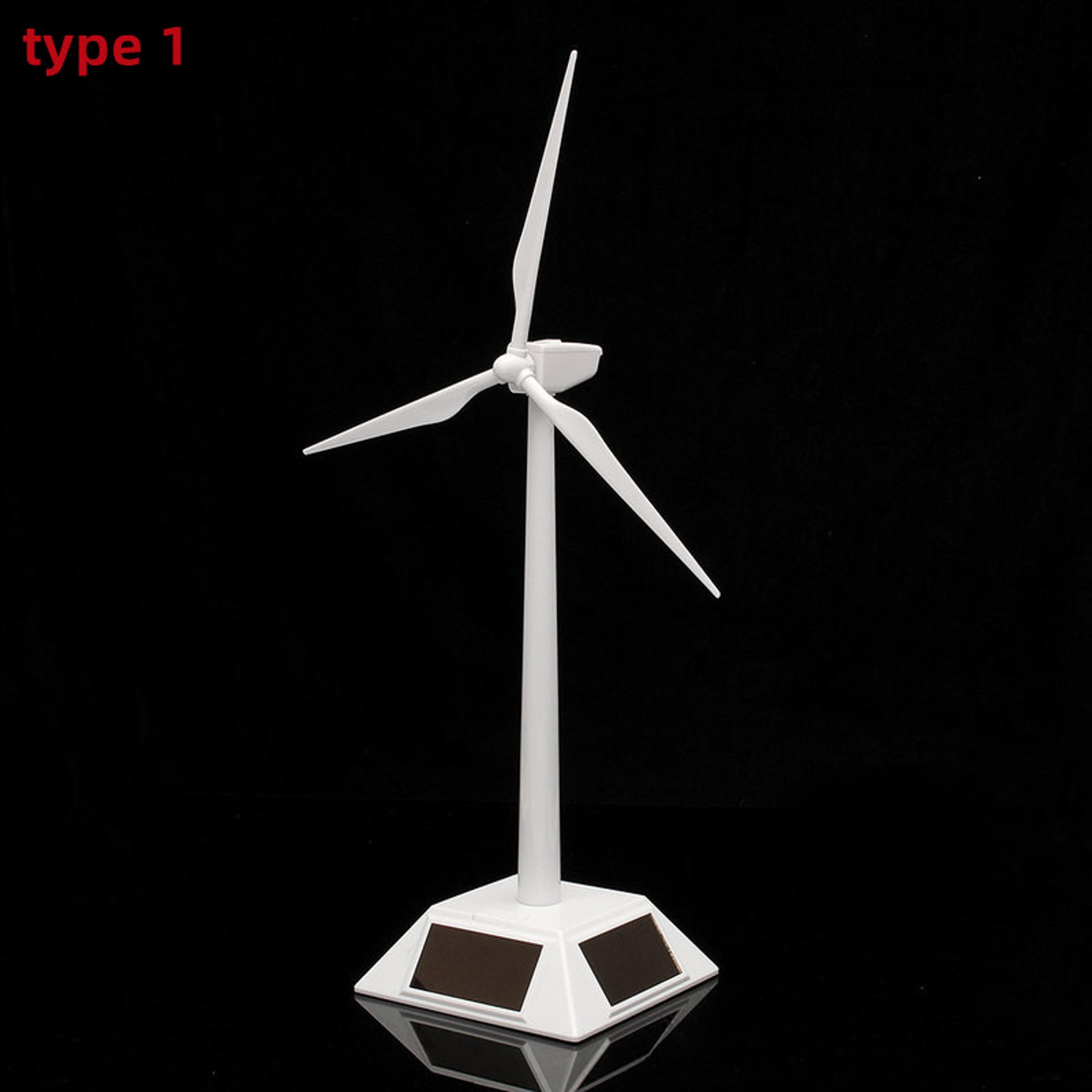 solar & wind educational desktop power generator model kit
