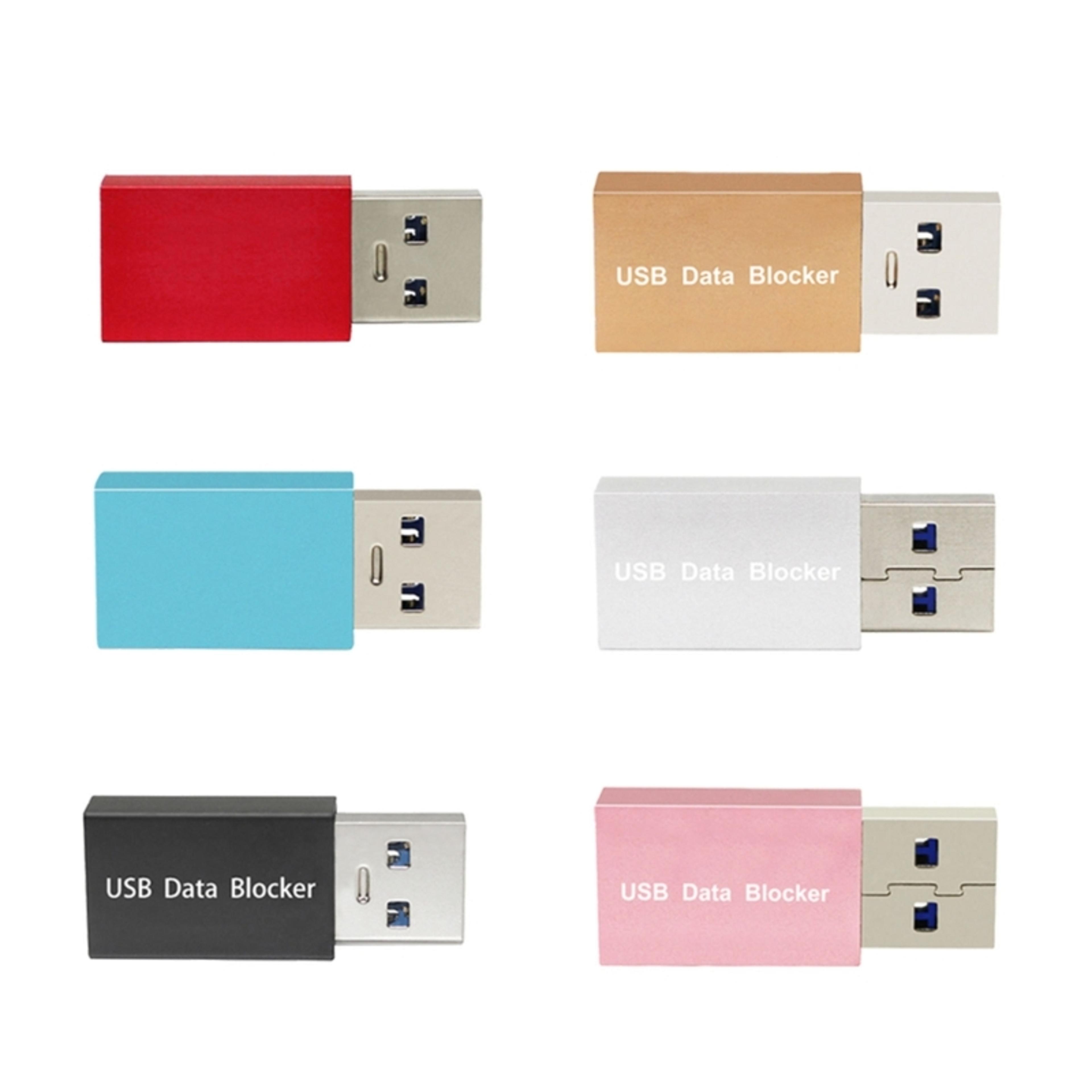 secure usb data blocker charging adapter fast power protector