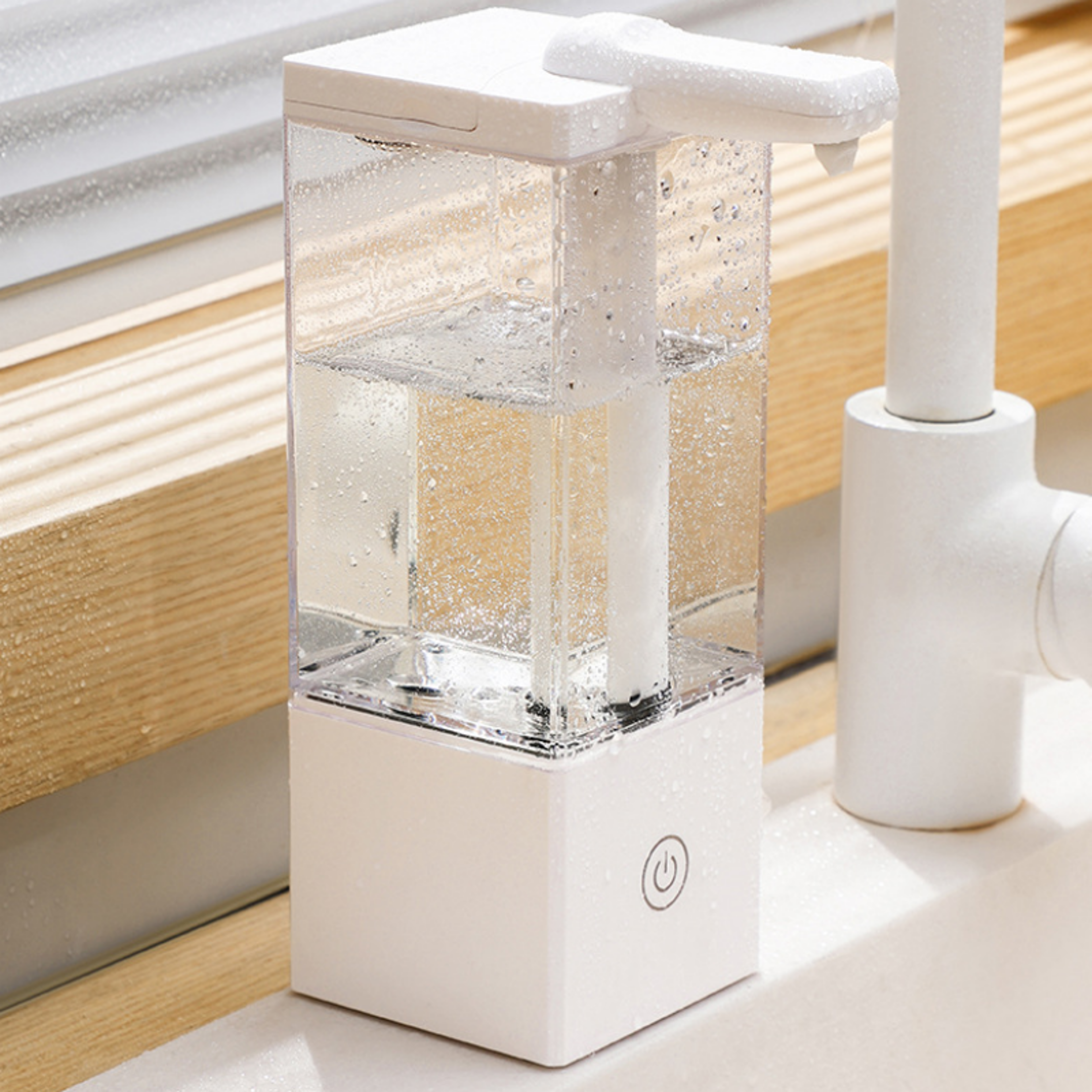 rechargeable automatic soap dispenser touchless sensor for kitchen bathroom hygiene