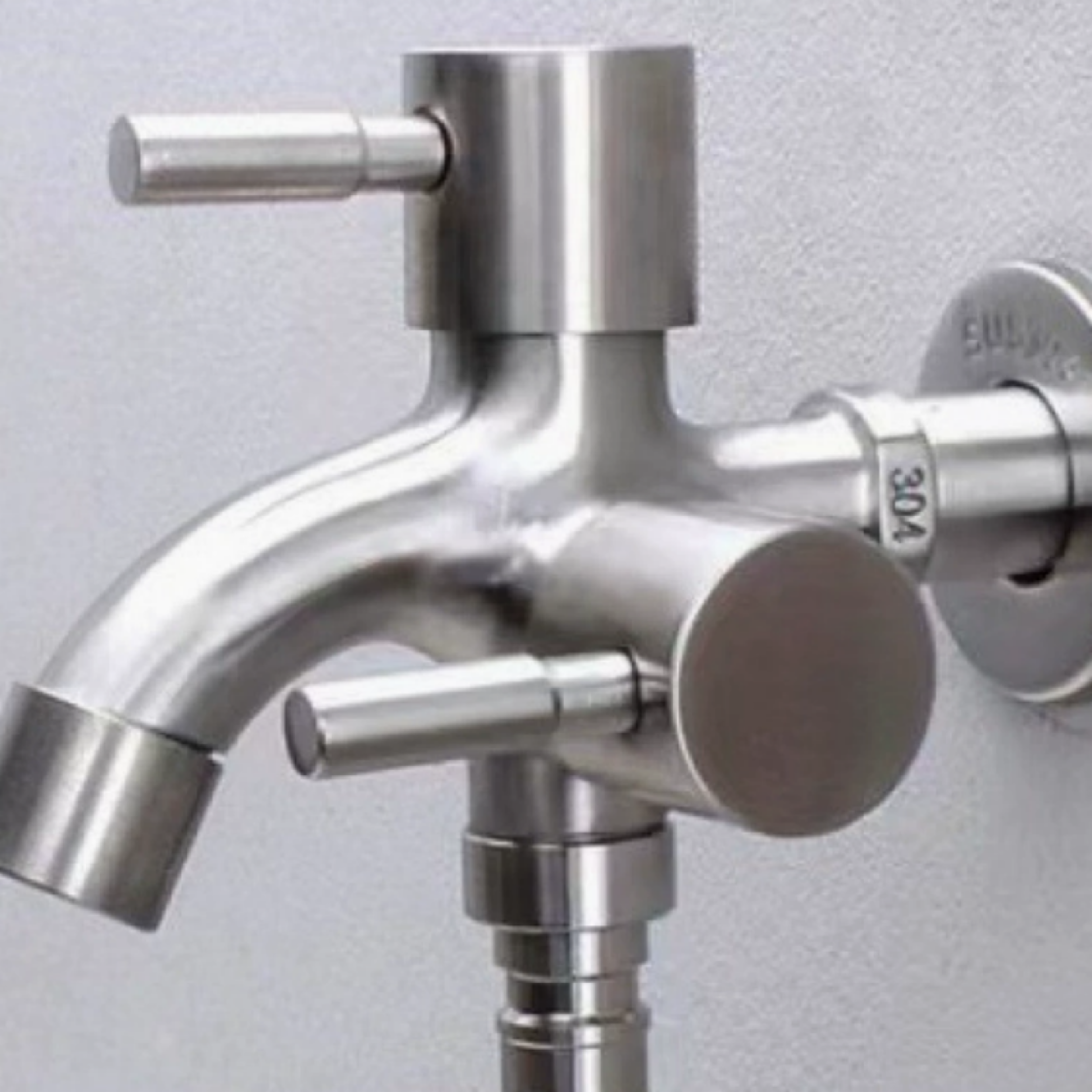 high pressure dual outlet faucet splitter for washing machine & laundry sink