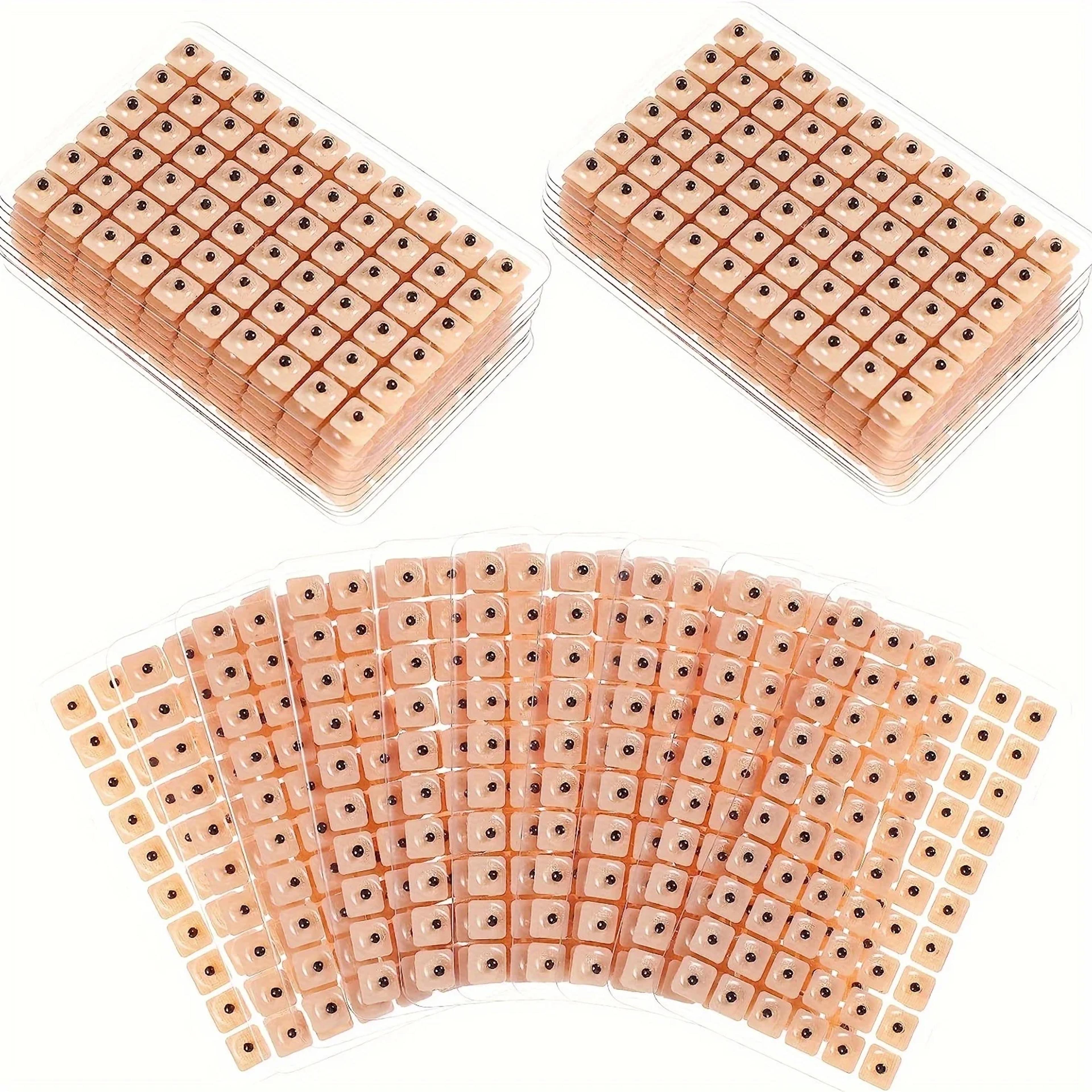 auriculotherapy ear acupuncture seeds patch for stress relief and pain care