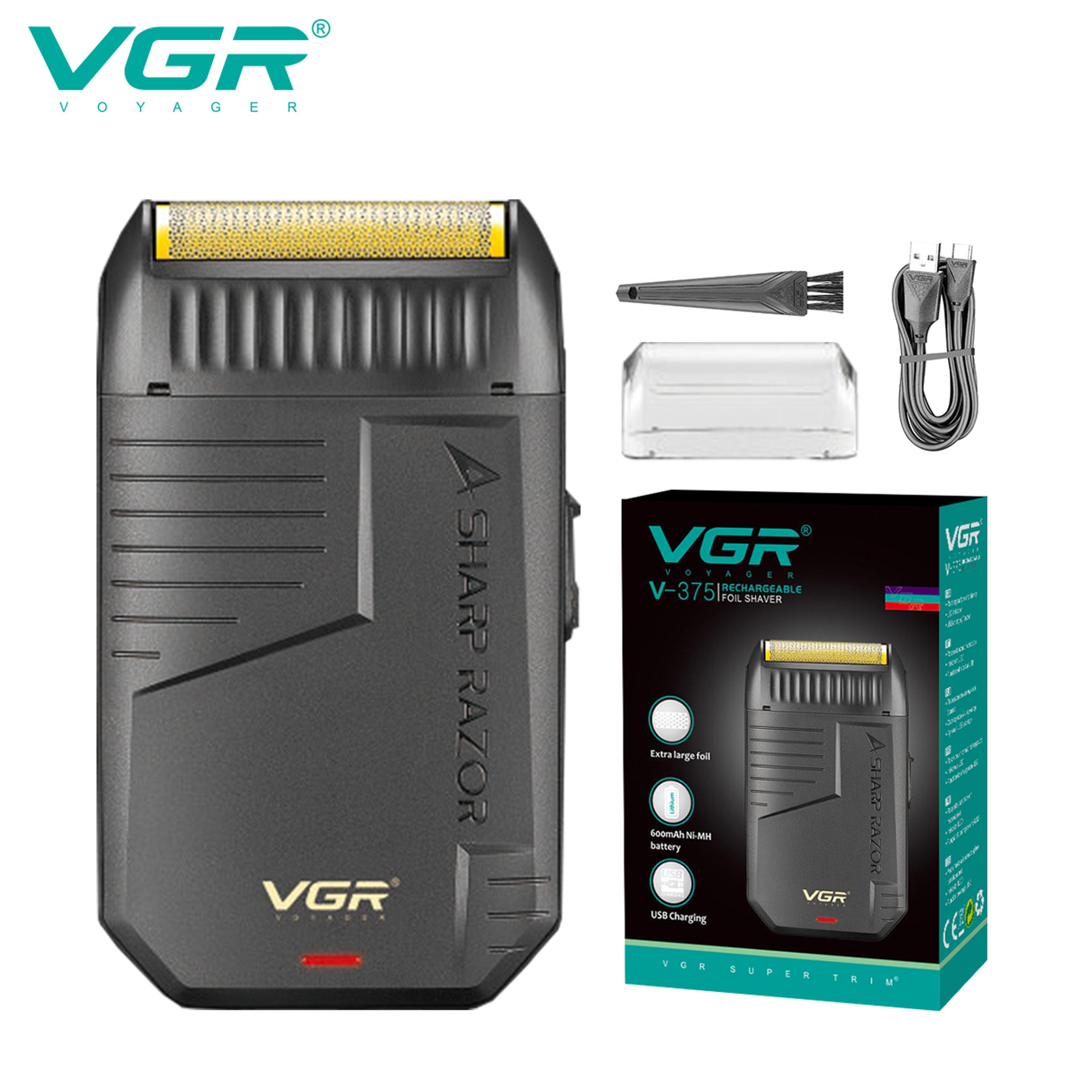 rechargeable electric shaver beard trimmer for men precision finishing razor