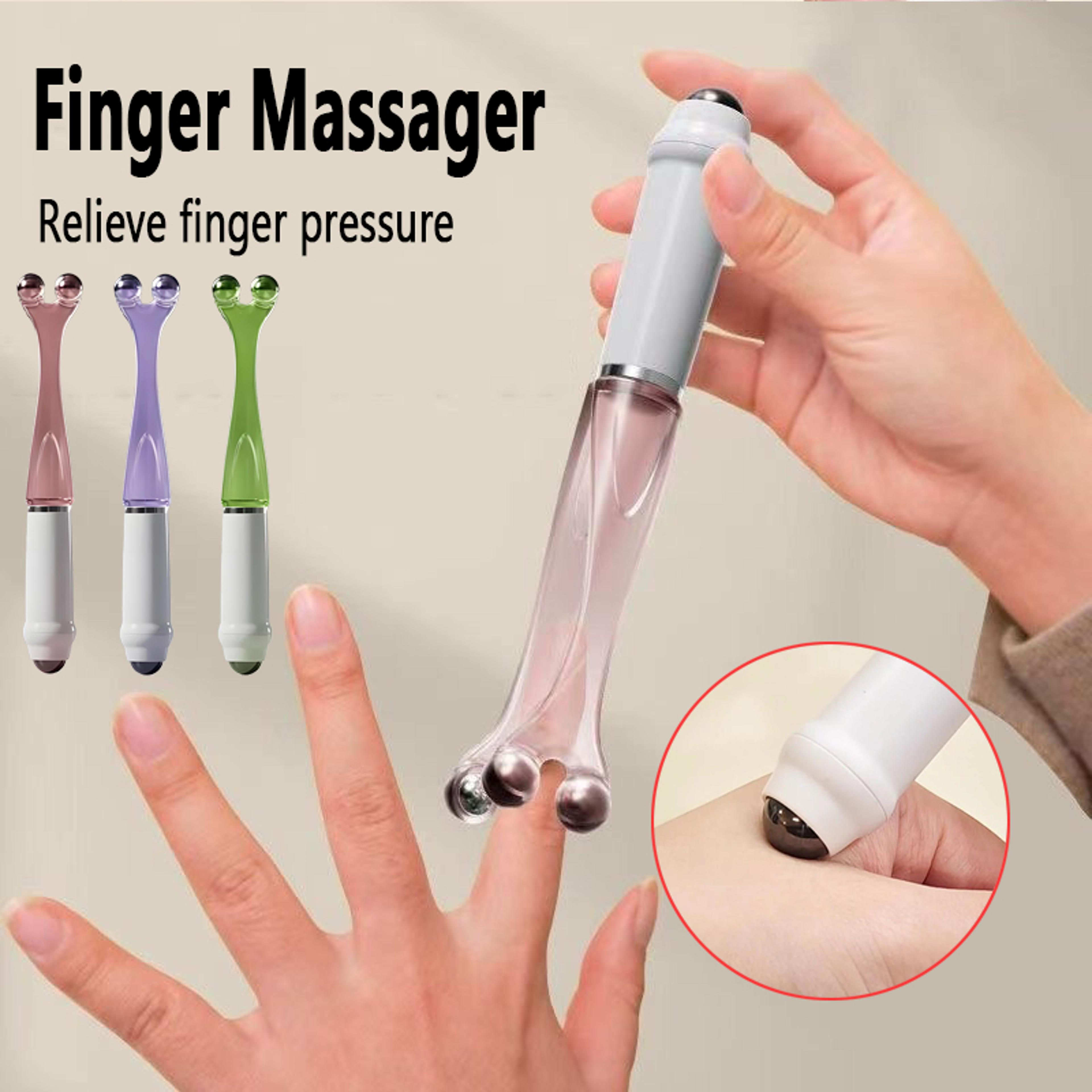 finger joint massager roller for pain relief and circulation therapy