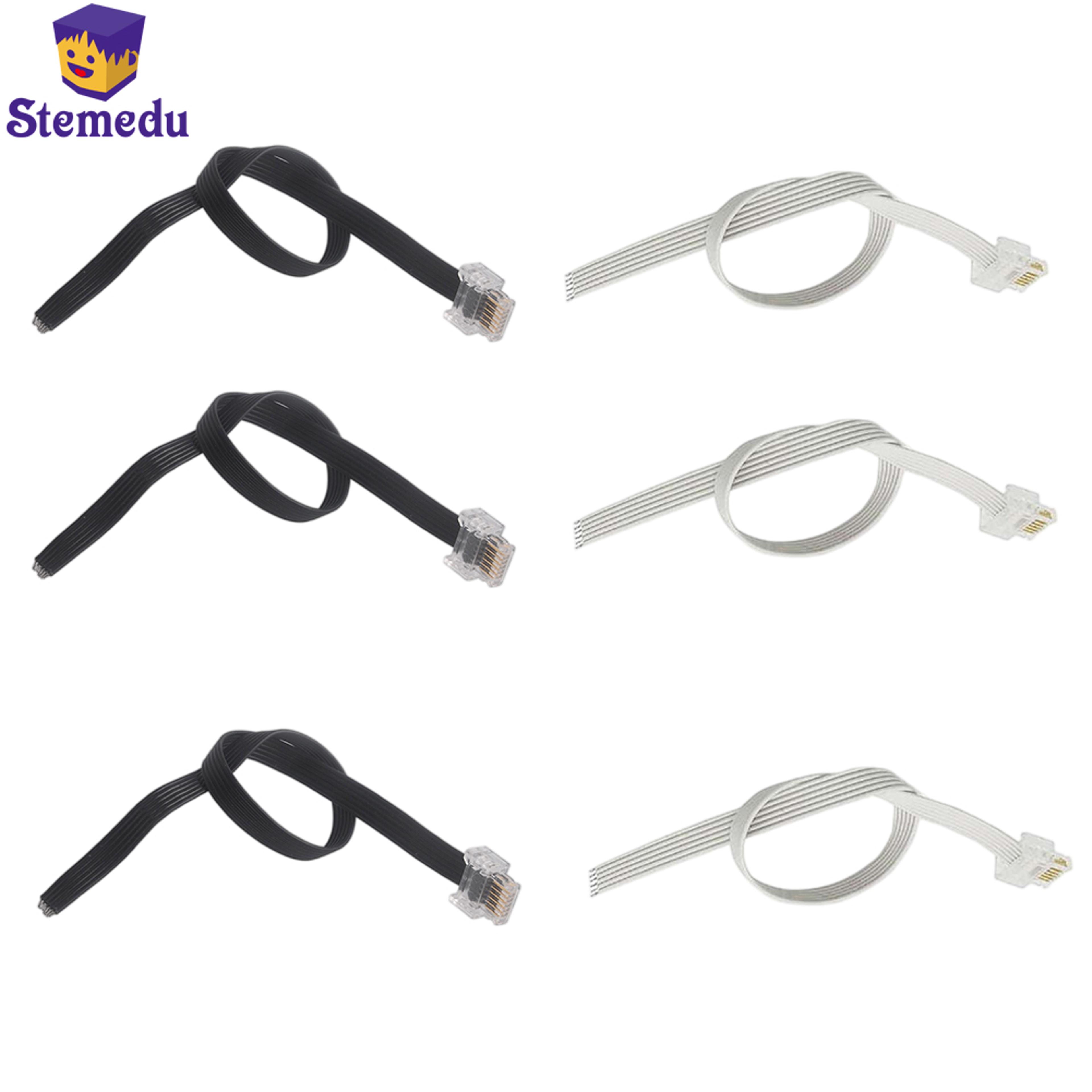 crystal connector cable for lego wedo motor repair wire with metal pins