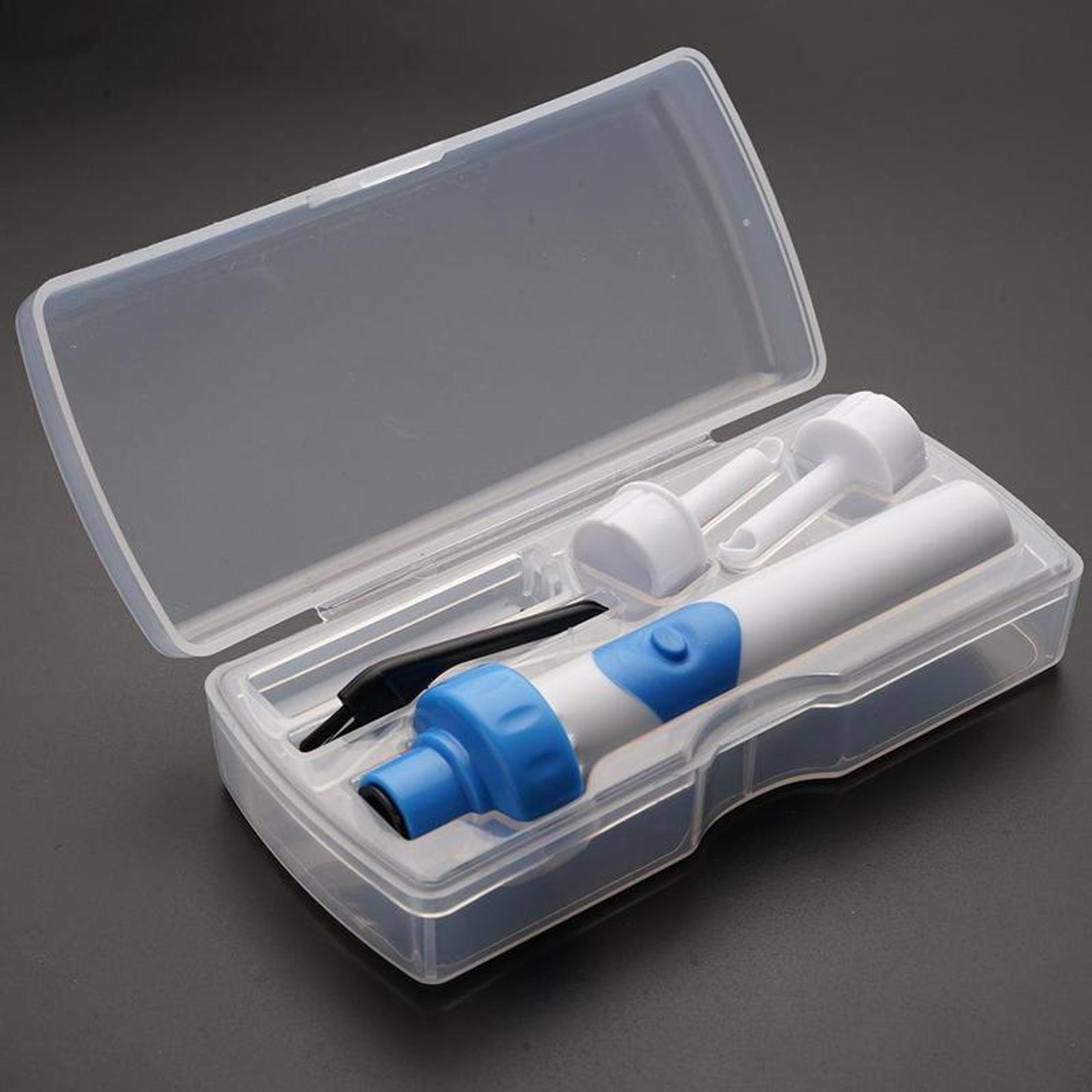 cleartone portable electric ear wax remover vacuum cleaning kit