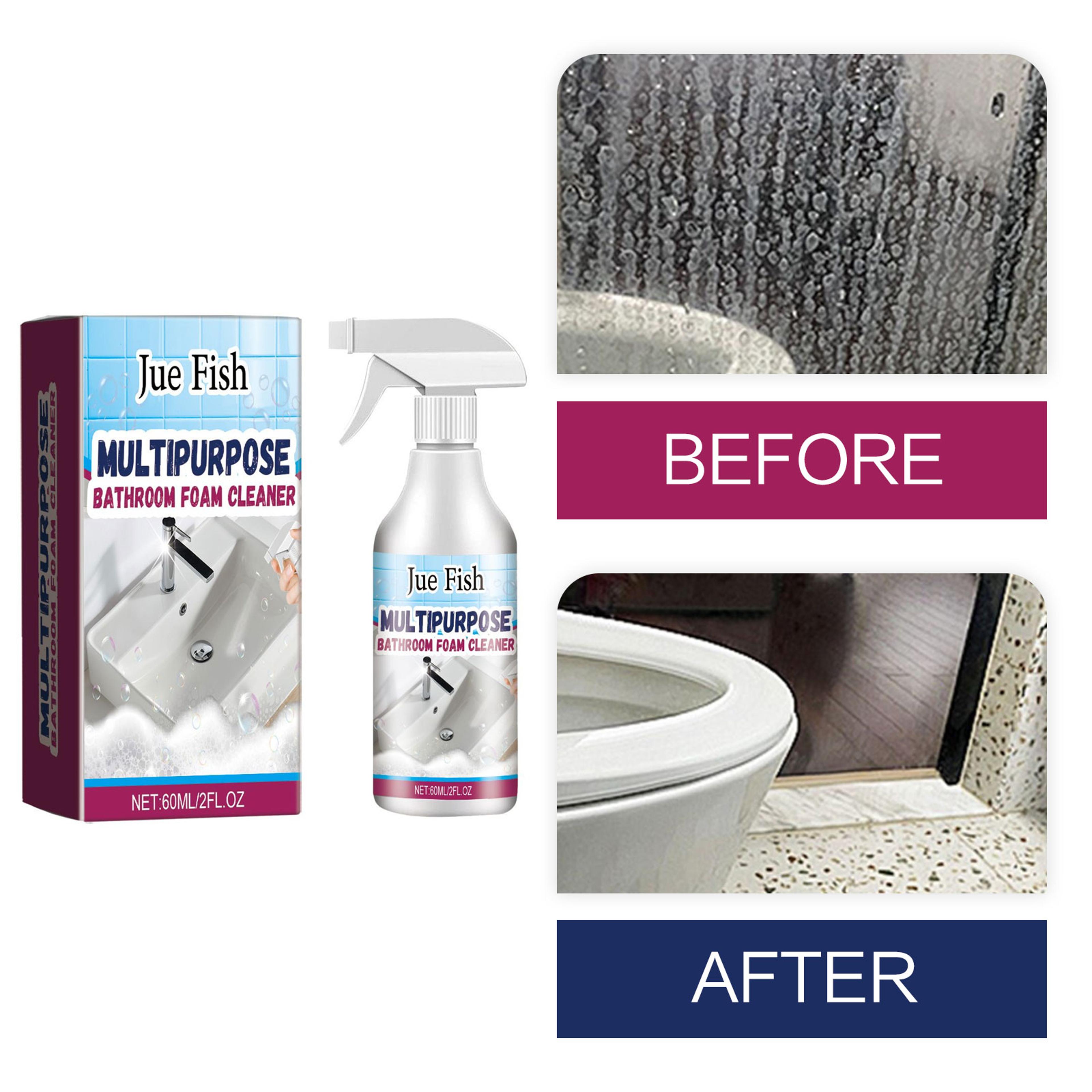 powerful bathroom descaler spray limescale remover & stubborn stain cleaner