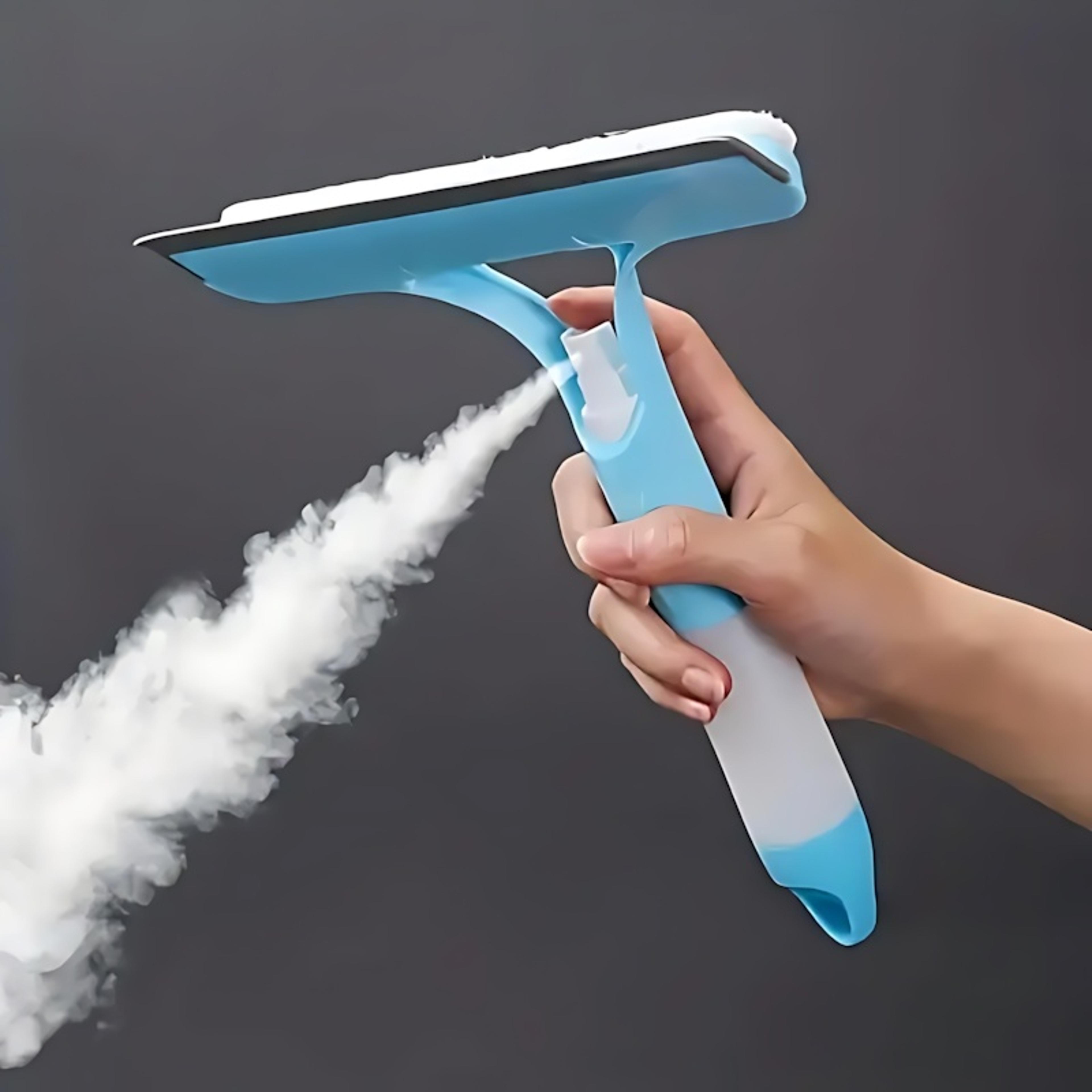 streak free window squeegee multi purpose car window wiper with non slip grip