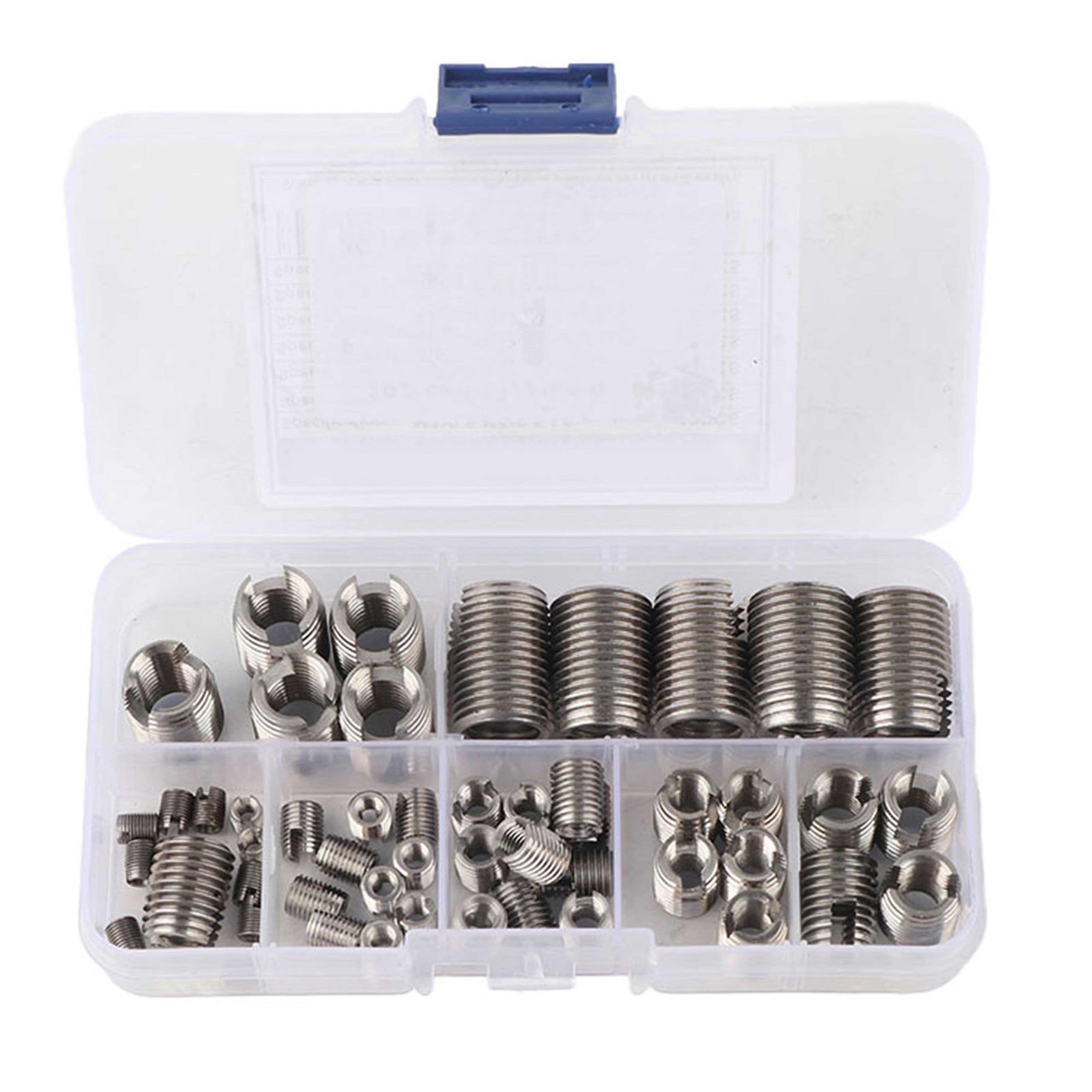 piece stainless steel self tapping thread inserts reinforced repair set