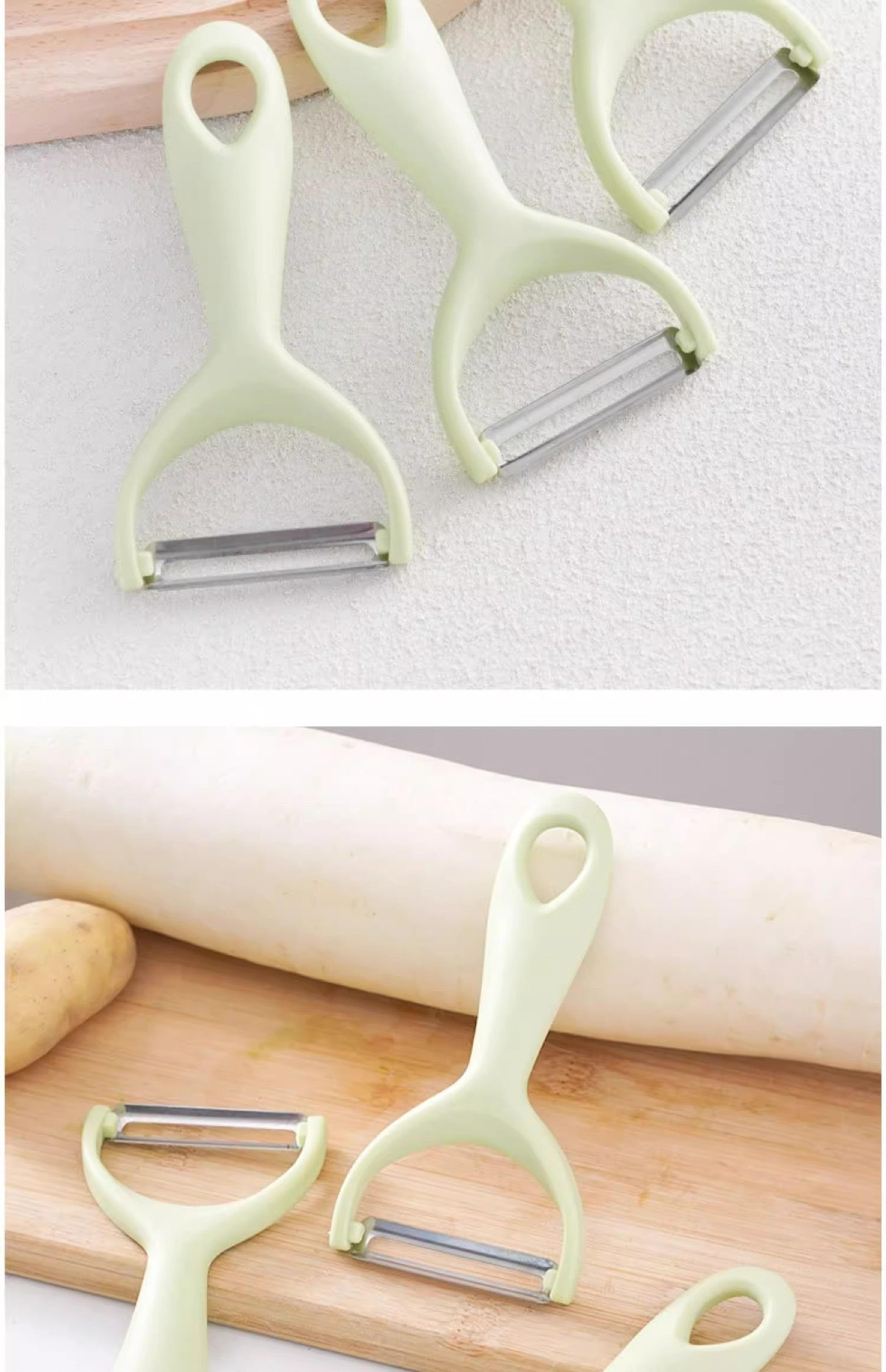 precisiongrip stainless steel vegetable & fruit peeler for potatoes, apples & kitchen prep