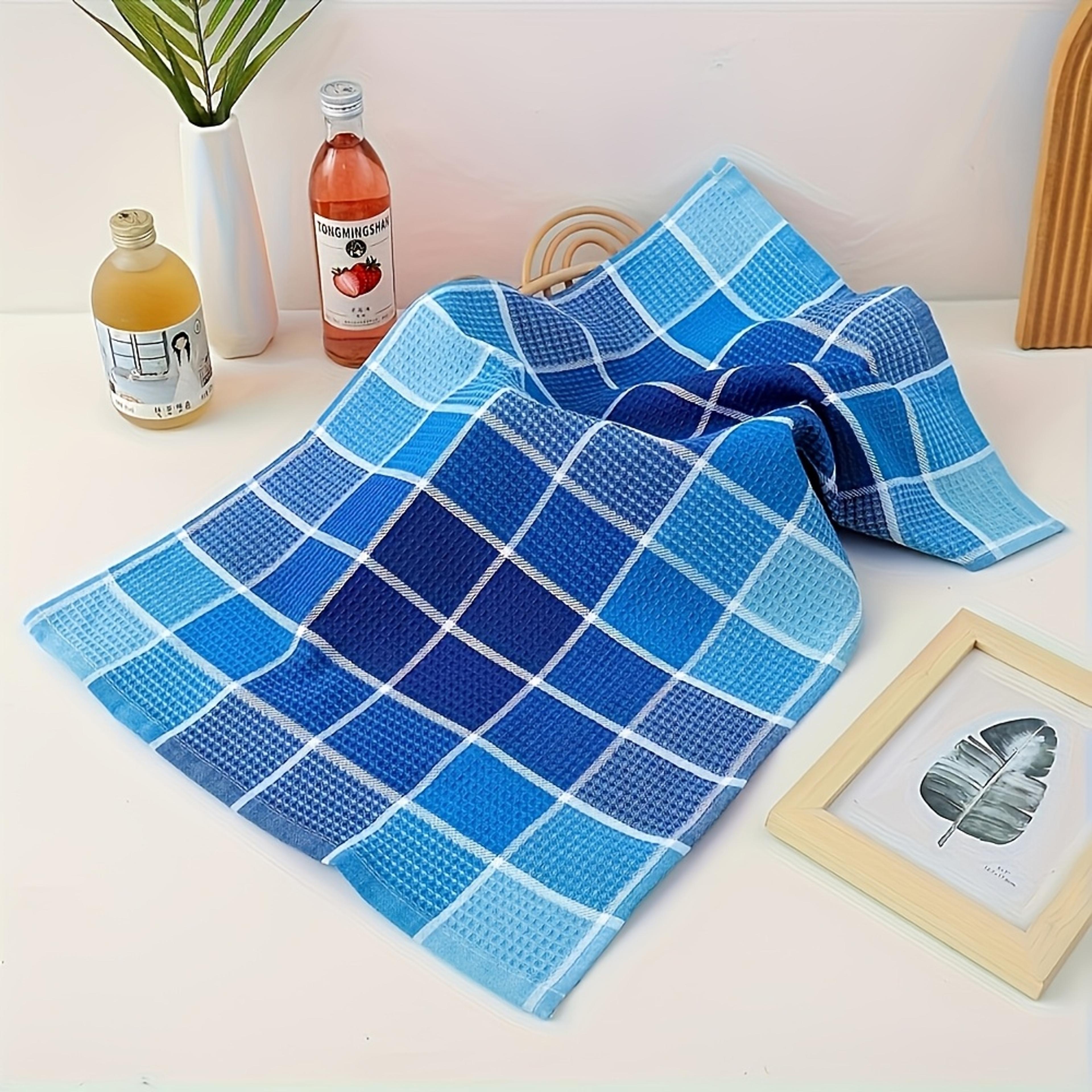 premium kitchen dish towels set super soft cotton dish towels for fast drying & everyday cleaning
