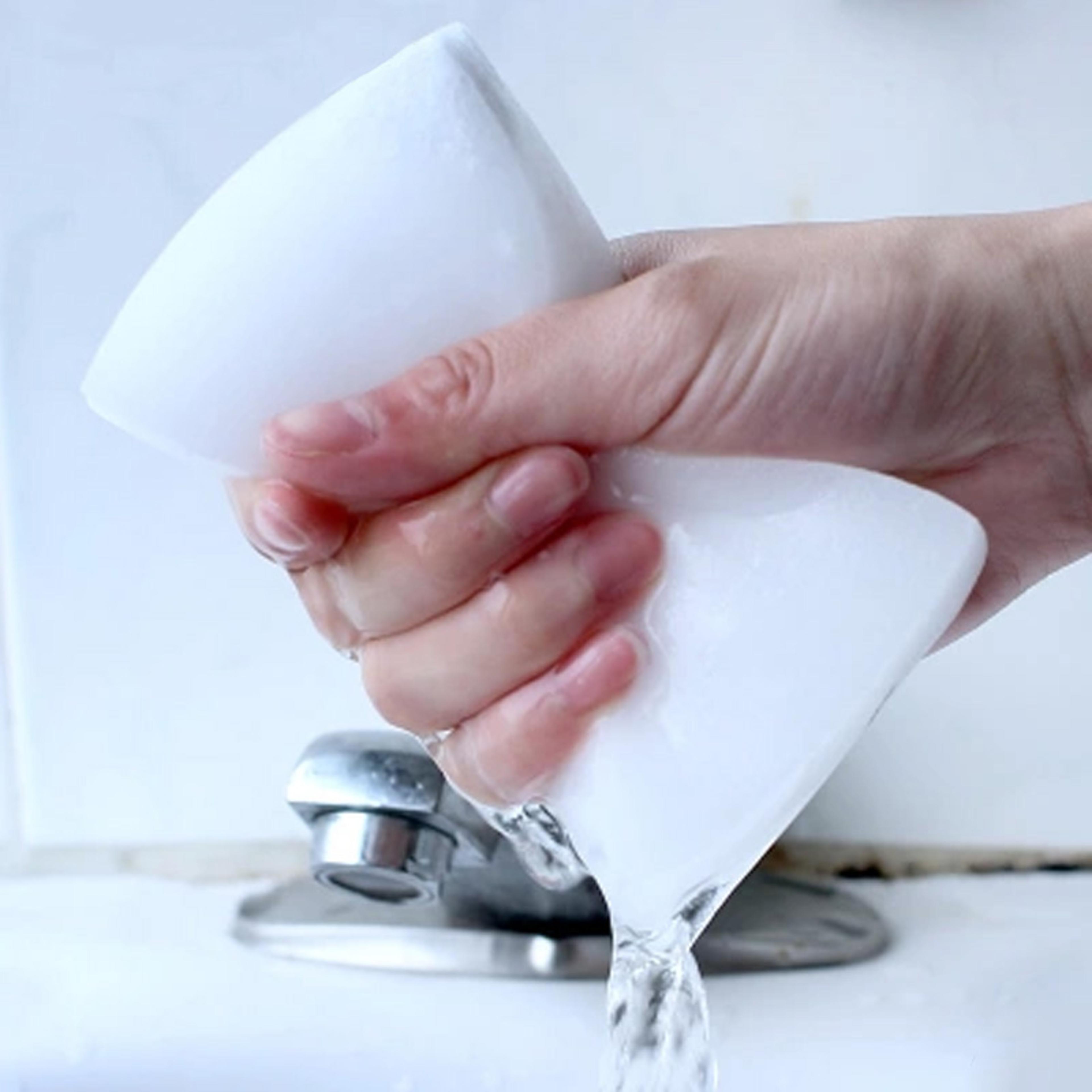 magic sponge eraser melamine cleaning sponge for kitchen, bathroom & multi surface stain removal
