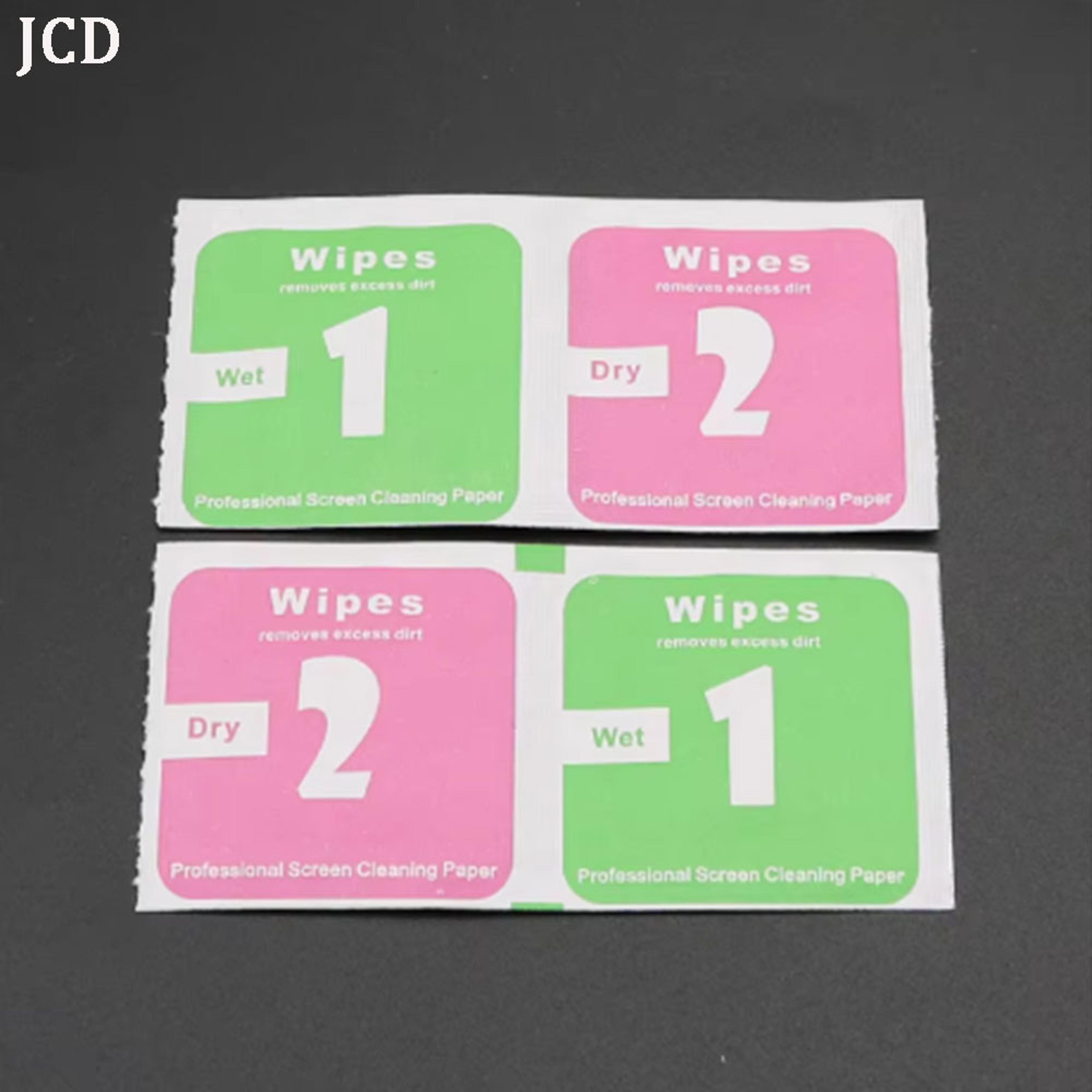 screen cleaning wipes kit for phone screen, camera lens & tempered glass installation