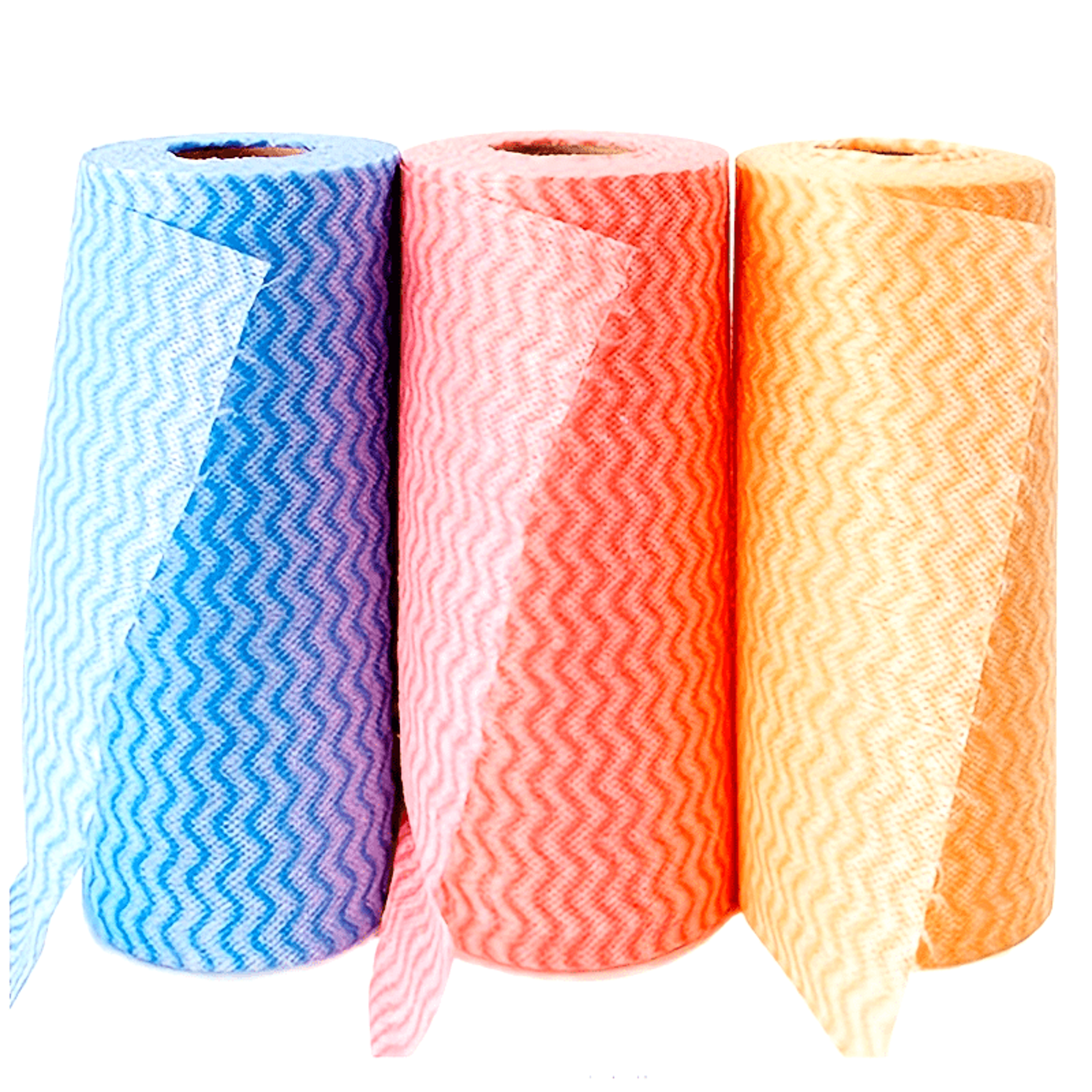 super absorbent non woven cleaning cloth roll reusable kitchen cleaning wipes for home & outdoor use