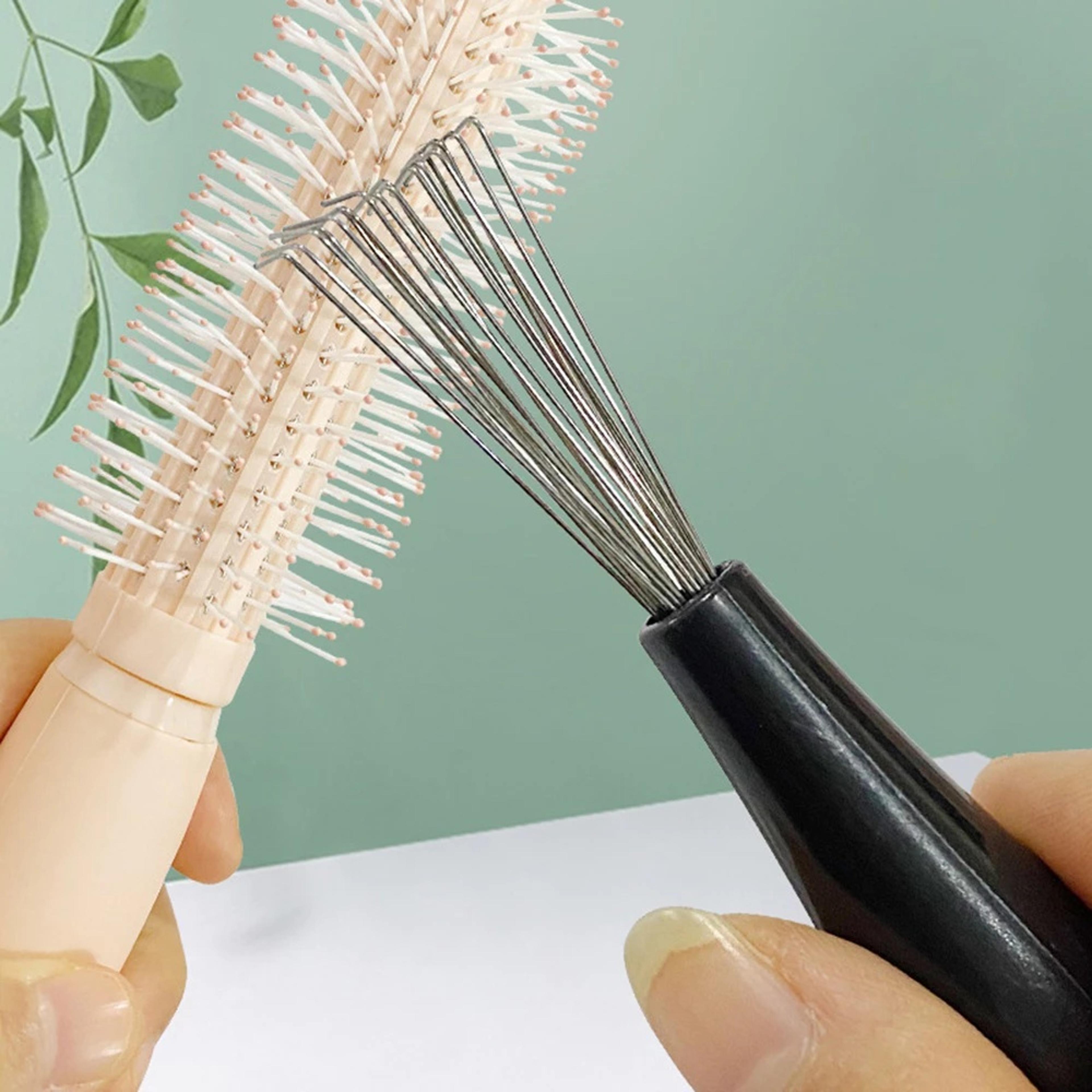 hair brush cleaner rake comb cleaner tool for easy hair & lint removal