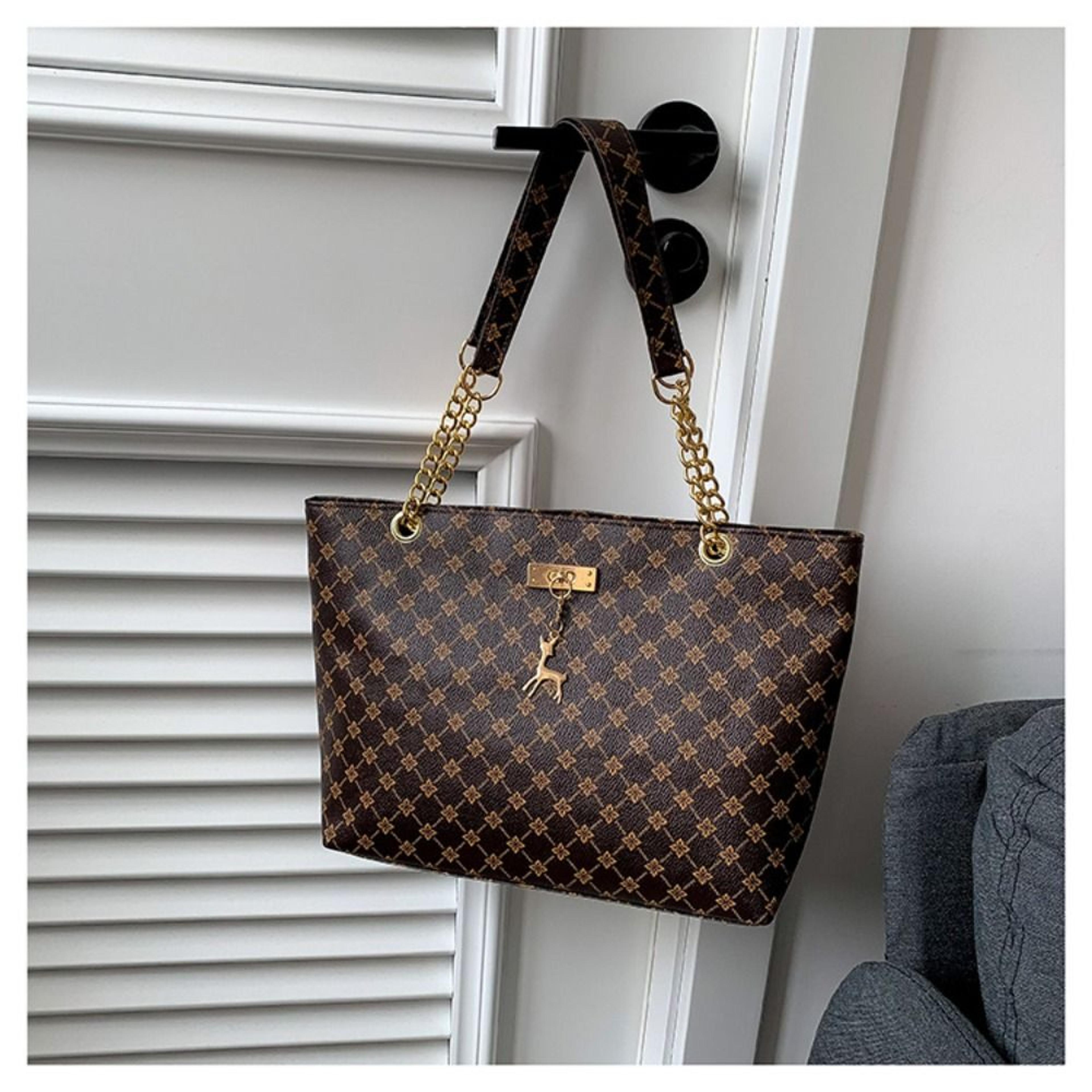 luxury large tote bag for women fashion printed women shoulder bag with spacious everyday design