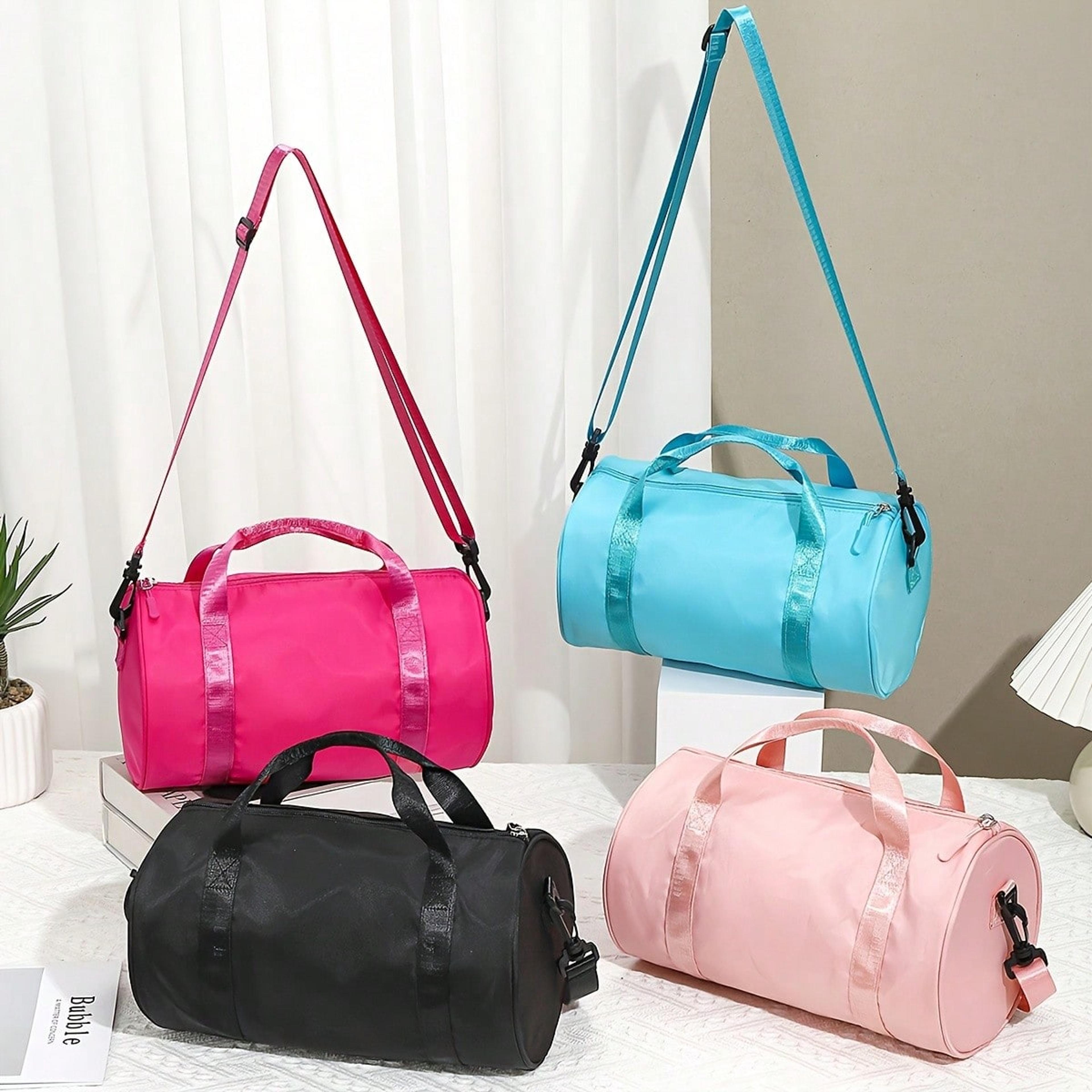mini gym bag lightweight small duffle bag crossbody weekender tote for travel, yoga & fitness