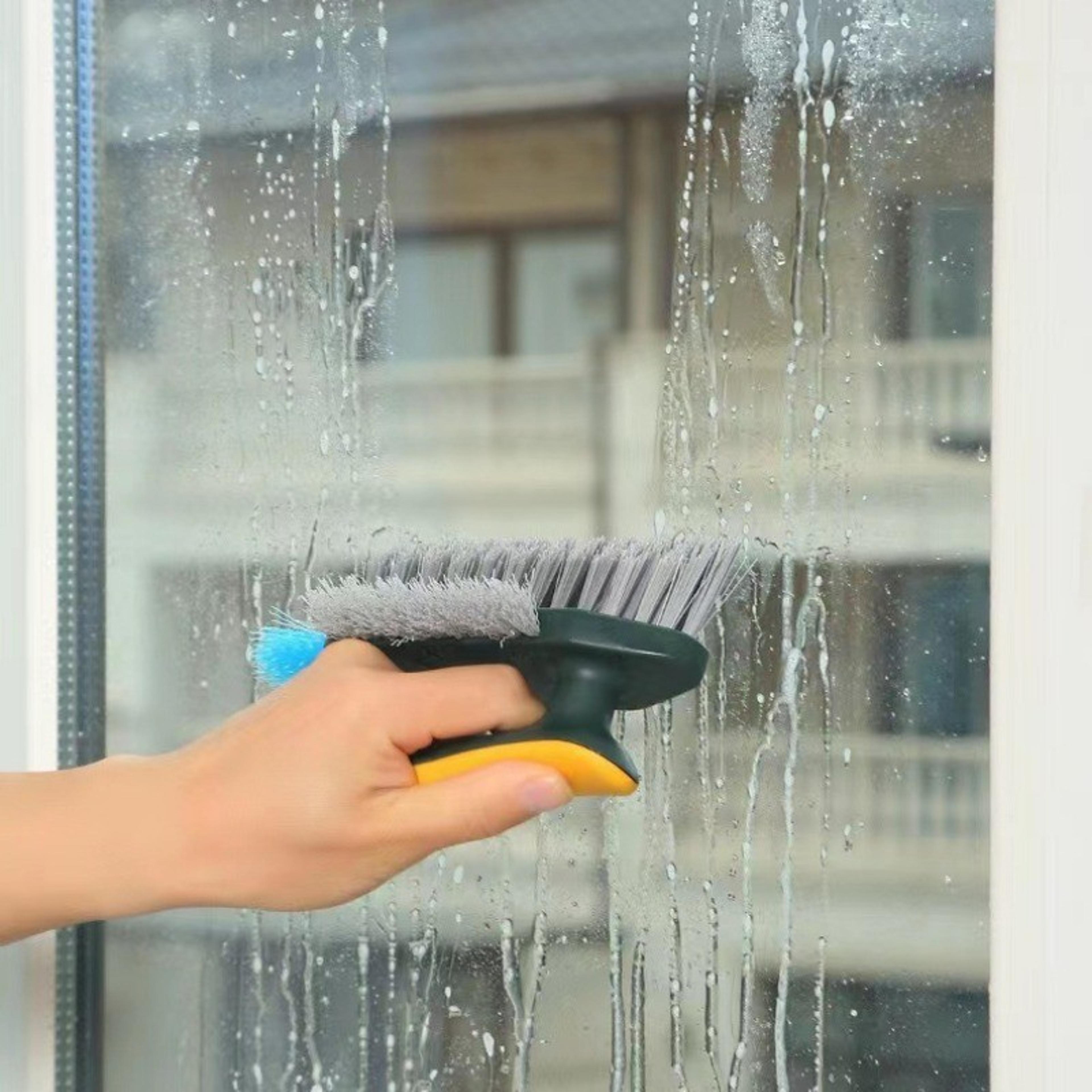 grout cleaning brush multi surface tile cleaning brush for bathroom, kitchen & floors
