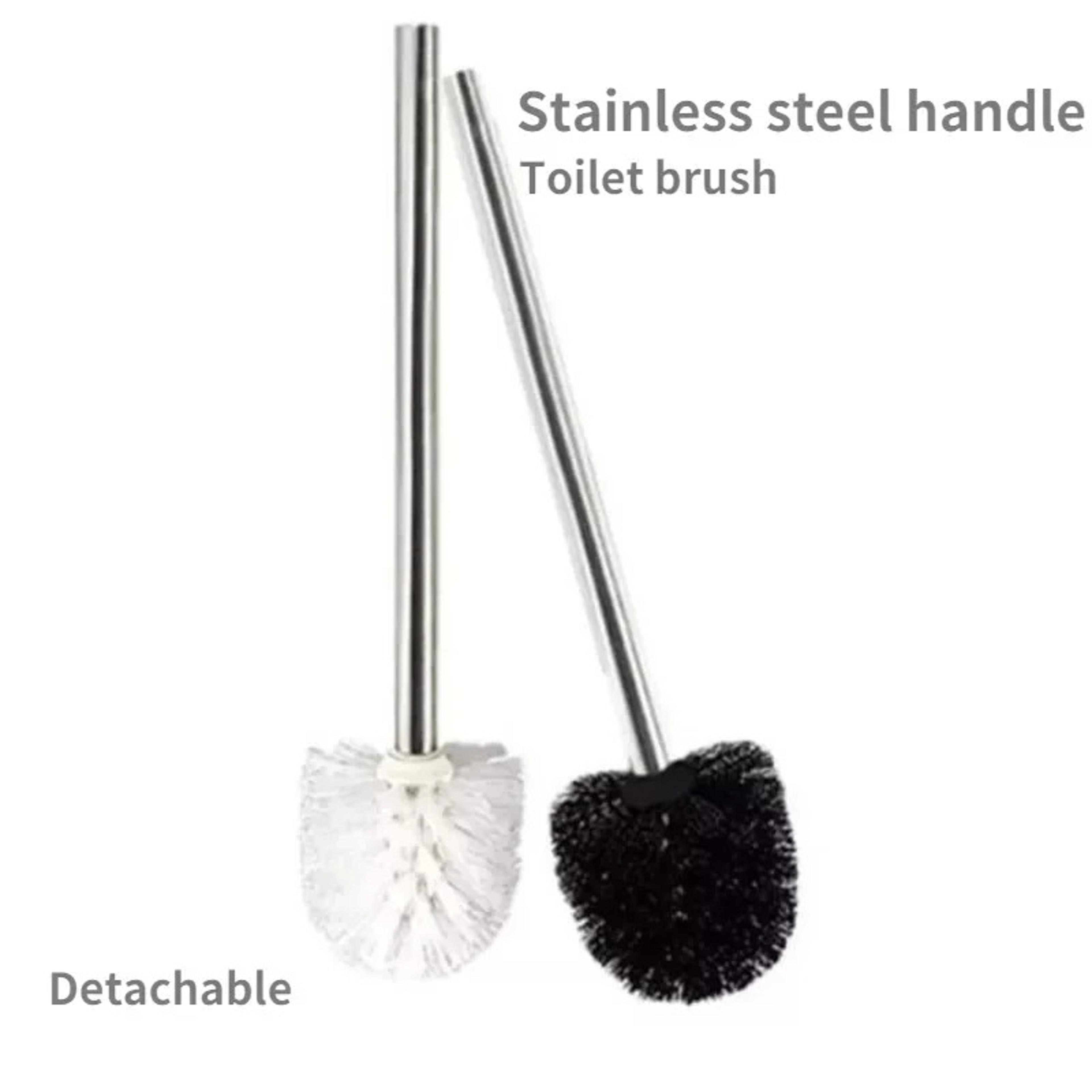 japanese stainless steel toilet brush for deep cleaning modern bathroom