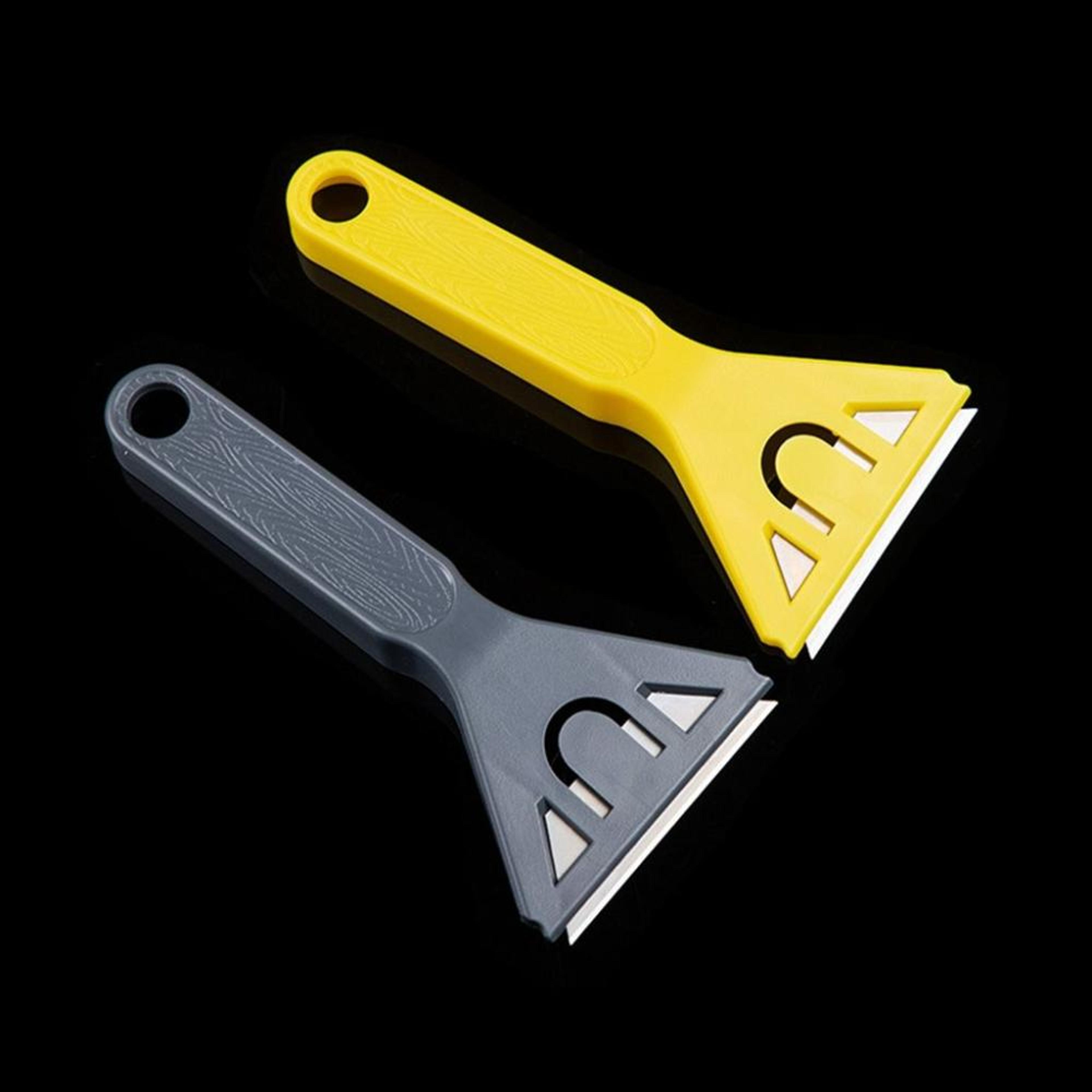 multi purpose glass scraper razor tool for paint, sticker & adhesive removal