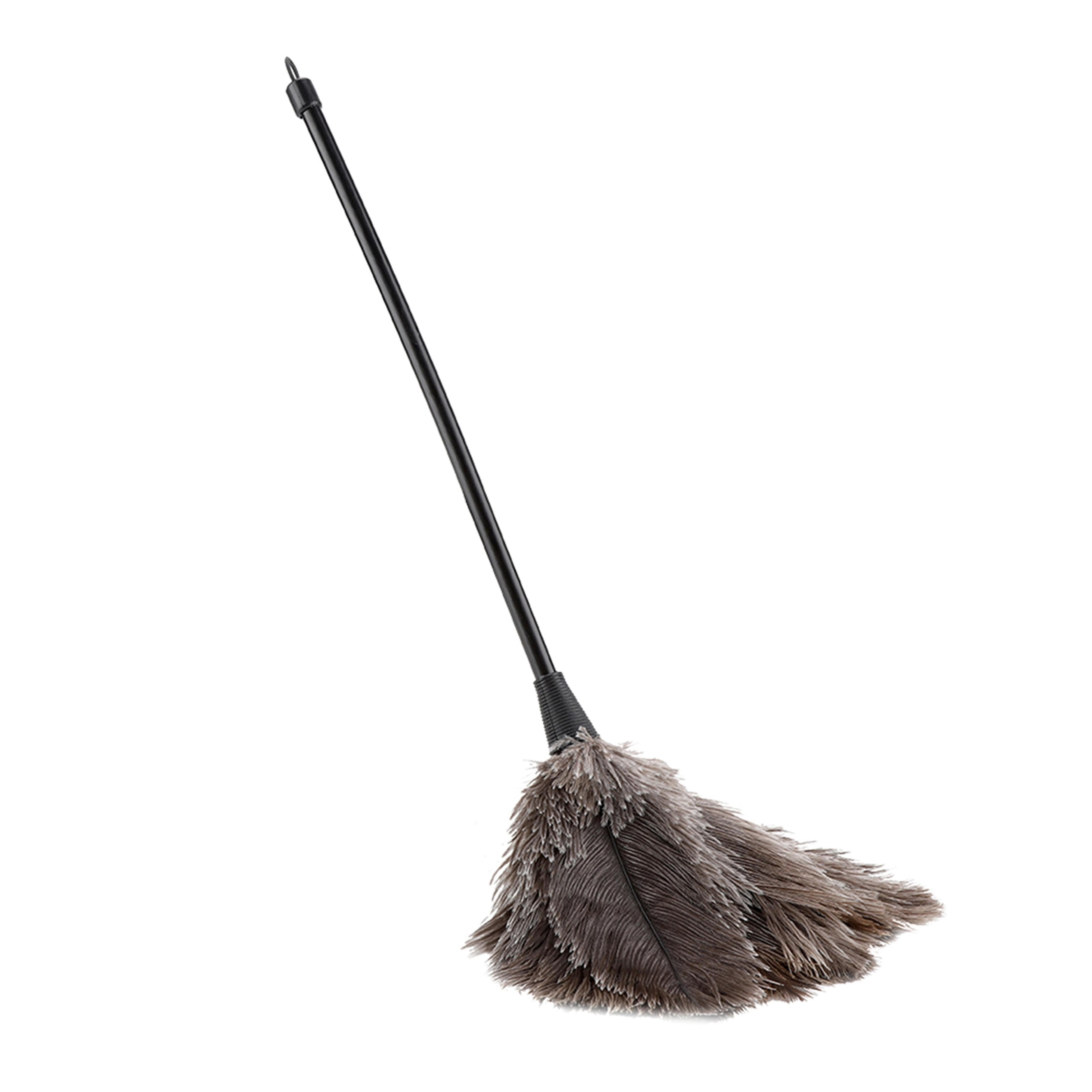 handmade ostrich feather duster mini reusable dusting tool for keyboard, books & home cleaning