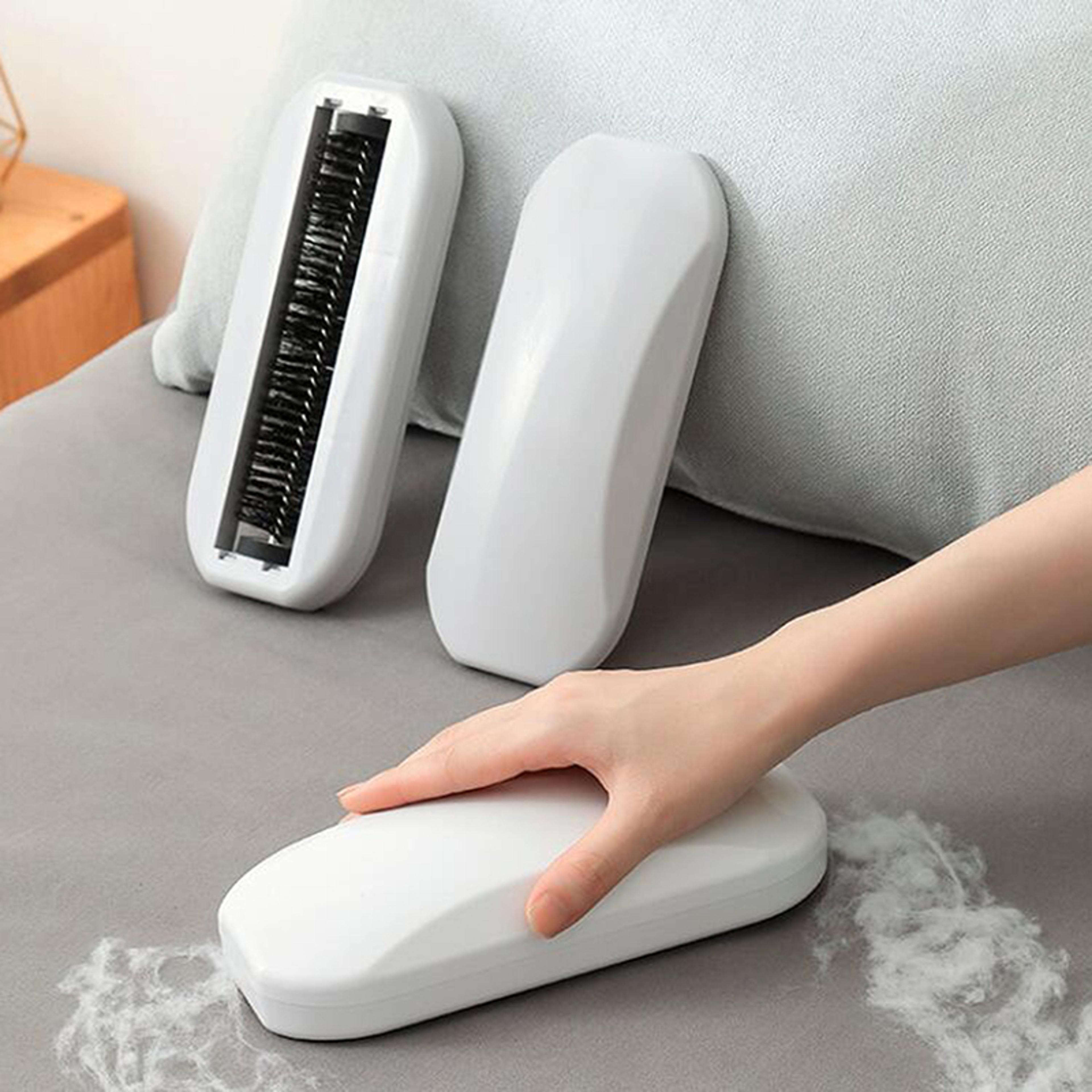 portable pet hair remover carpet brush & lint roller crumb sweeper for furniture, clothes & carpets