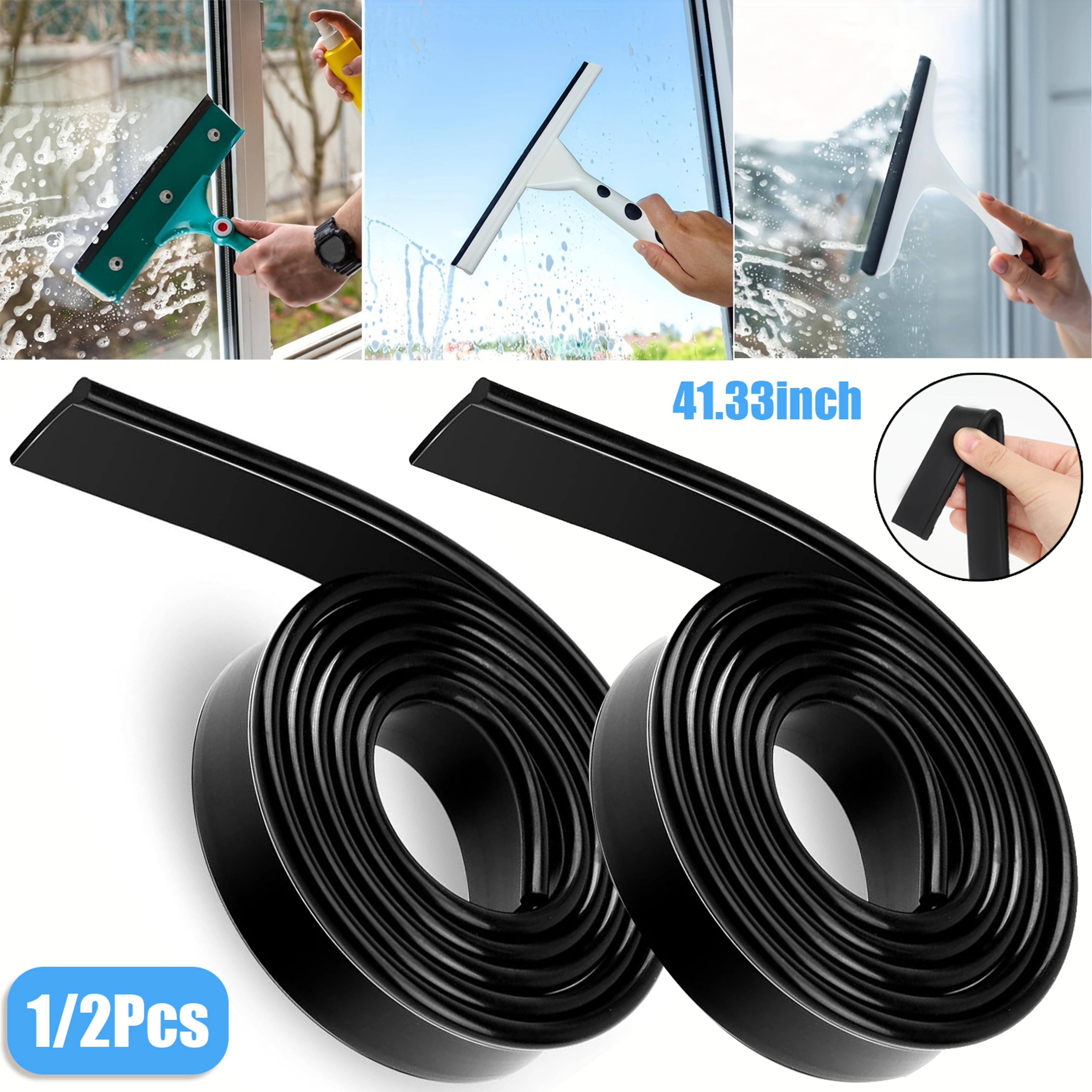 squeegee replacement blade silicone window squeegee rubber refill roll