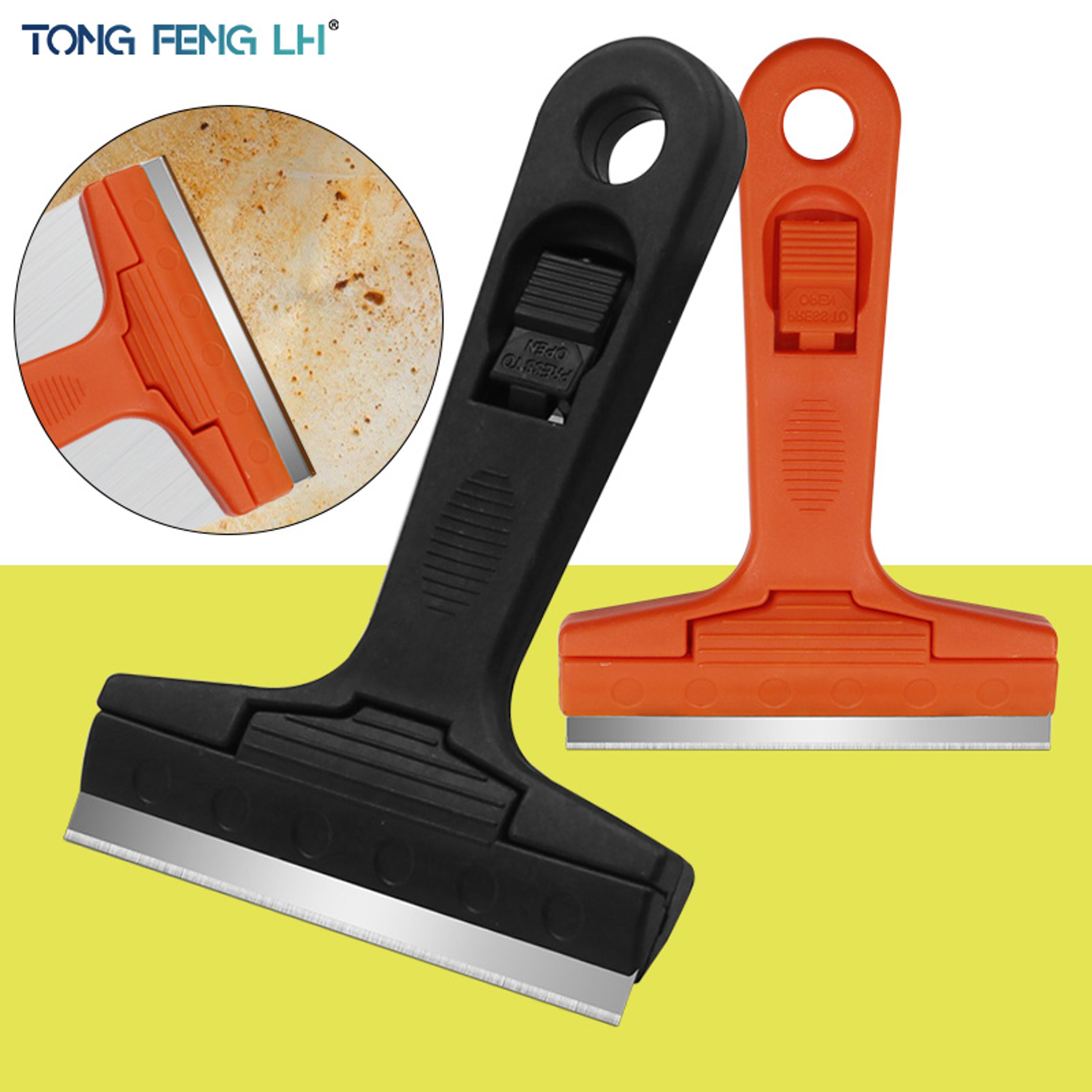professional aquarium glass scraper razor blade fish tank scraper for windows, glass & floors
